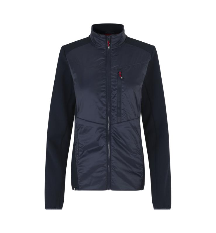 ID Identity Hybrid jakke | dame med tryk - Navy