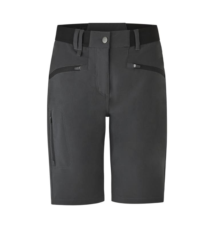 ID Identity CORE stretch shorts | dame med tryk - Koks grå