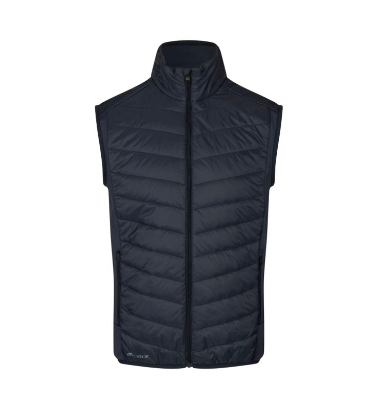 ID Identity GEYSER hybrid vest med tryk - Navy