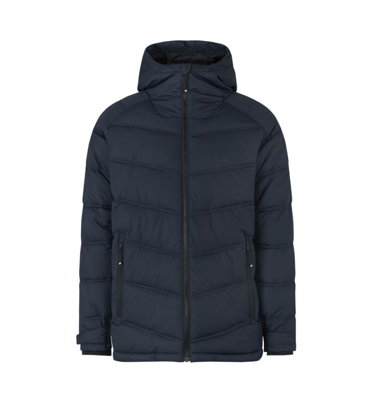 ID Identity GEYSER winter jacket med tryk - Navy