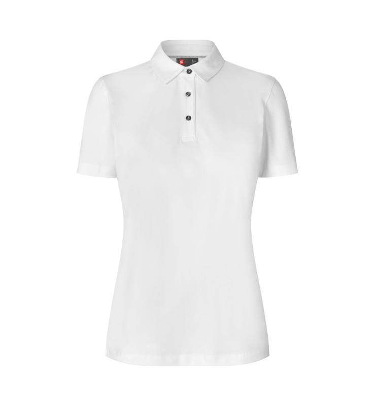 ID Identity SEVEN SEAS Polo shirt | organic | dame med tryk - Hvid