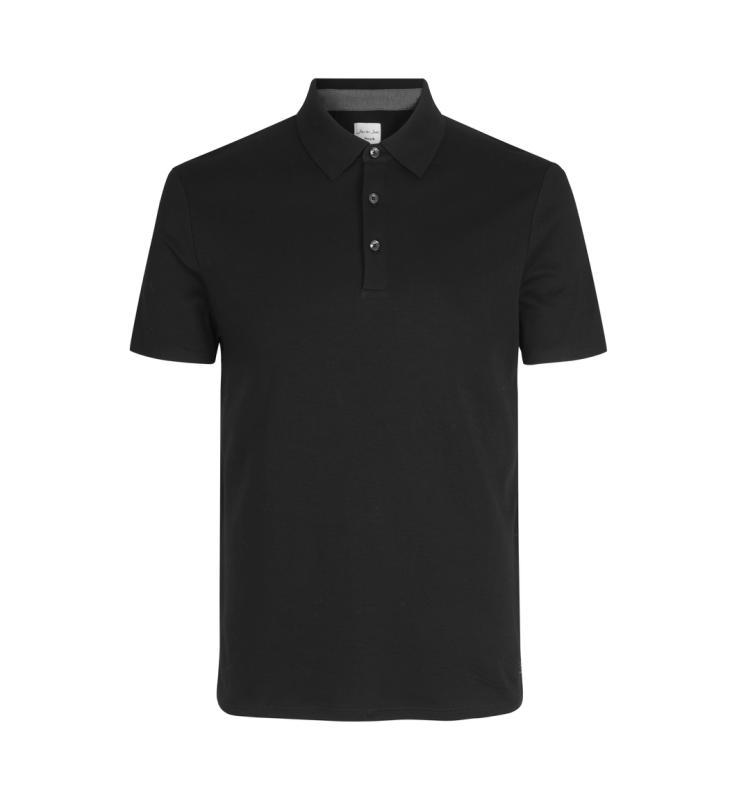 ID Identity SEVEN SEAS The polo med tryk - Sort