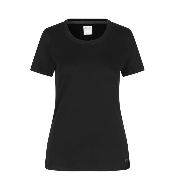 ID Identity SEVEN SEAS T-shirt | o-neck | dame med tryk - Sort