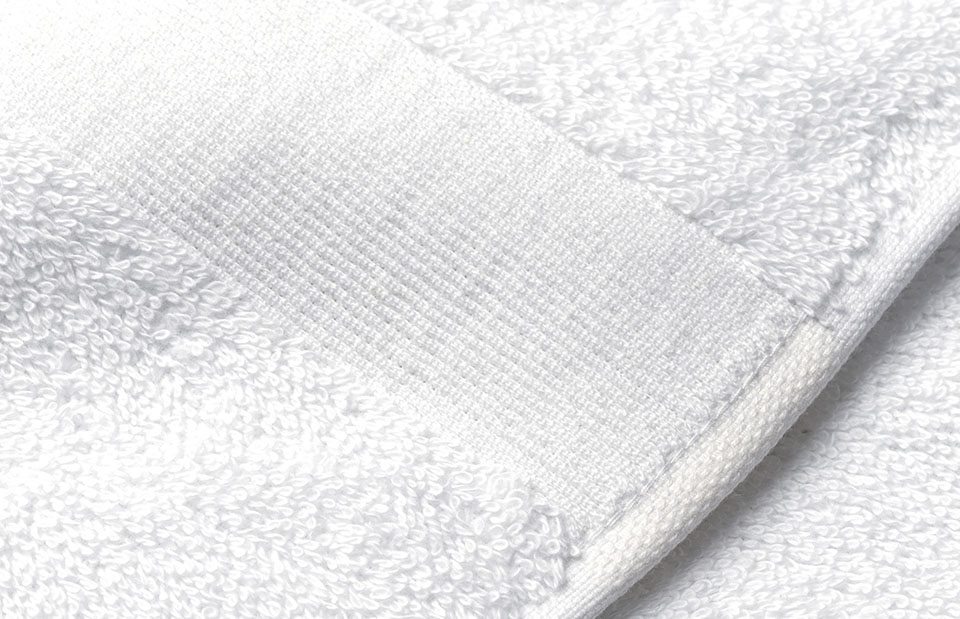 Towel 50x100 — White — thumbnail 2