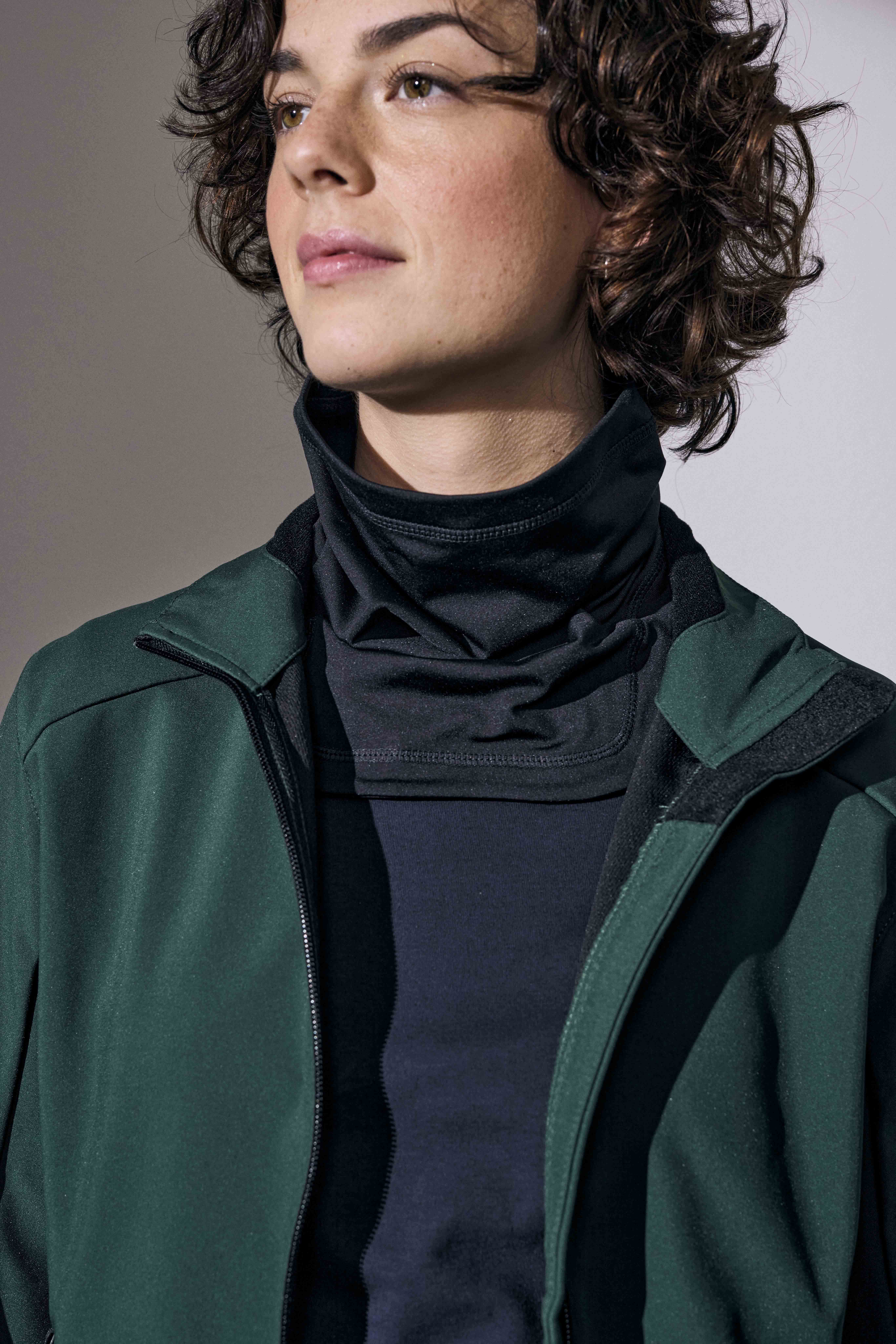Soft neck warmer — Black — thumbnail 6