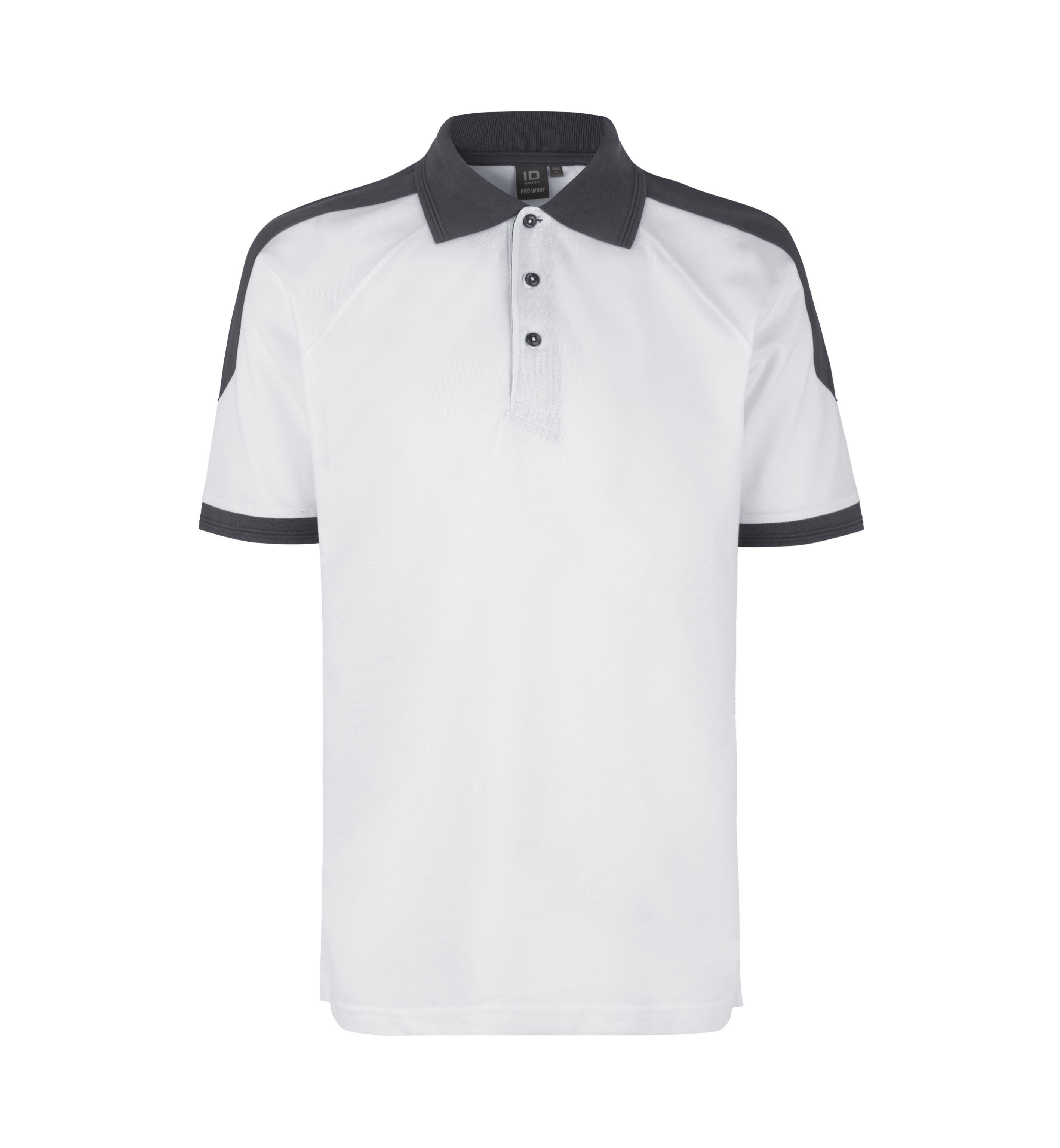 PRO Wear Poloshirt | Kontrast – Weiss (Front)
