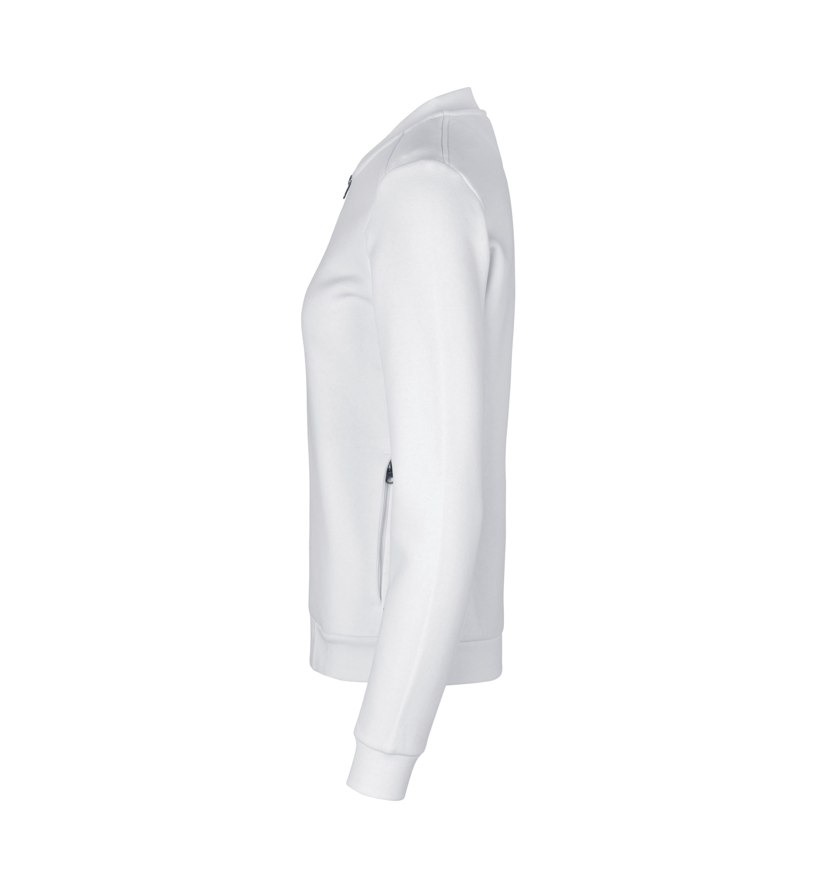 PRO Wear Cardigan | Sweat | Damen – Weiss (Seite links)