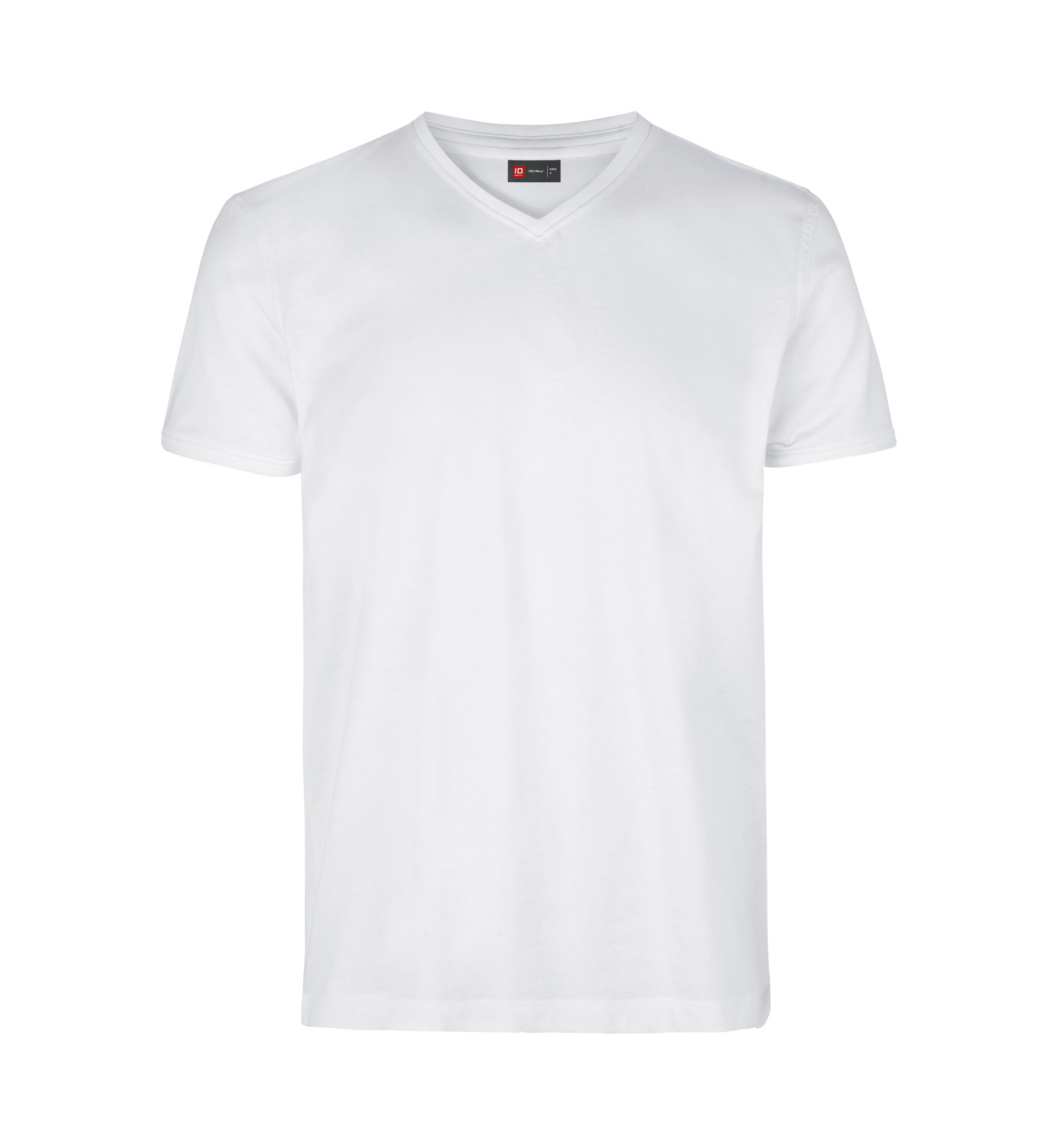 PRO Wear CARE T-Shirt | V-Ausschnitt – Weiss (Front)