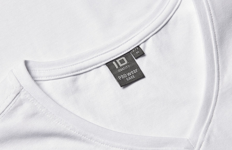 PRO Wear CARE T-shirt | v-neck — White — thumbnail 4