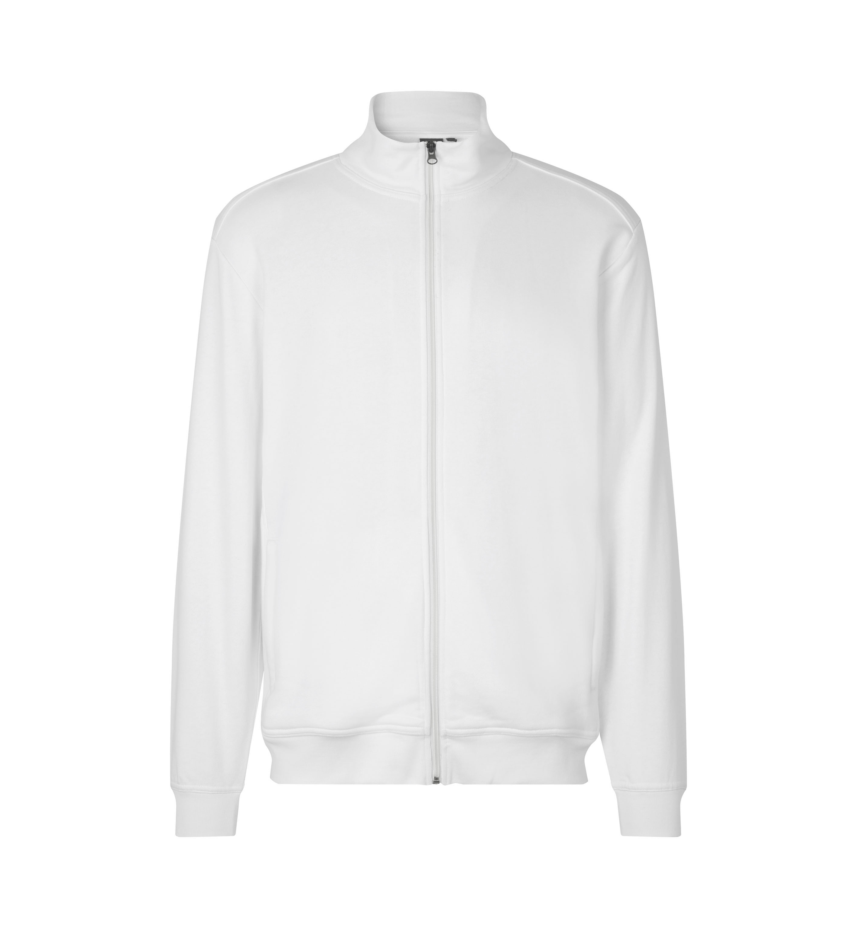 PRO Wear CARE Cardigan | unangeraut – Weiss (Front)