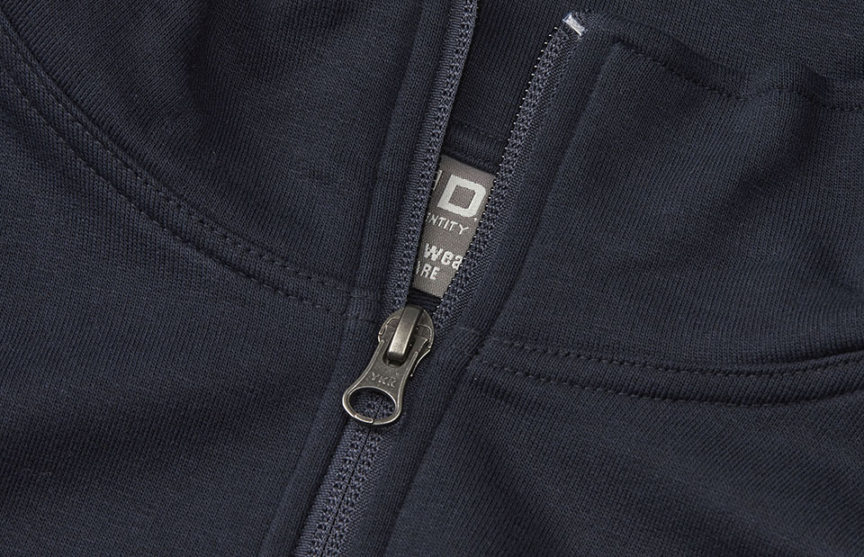 PRO Wear CARE sweat | unbrushed | ¼ zip — Navy — thumbnail 4