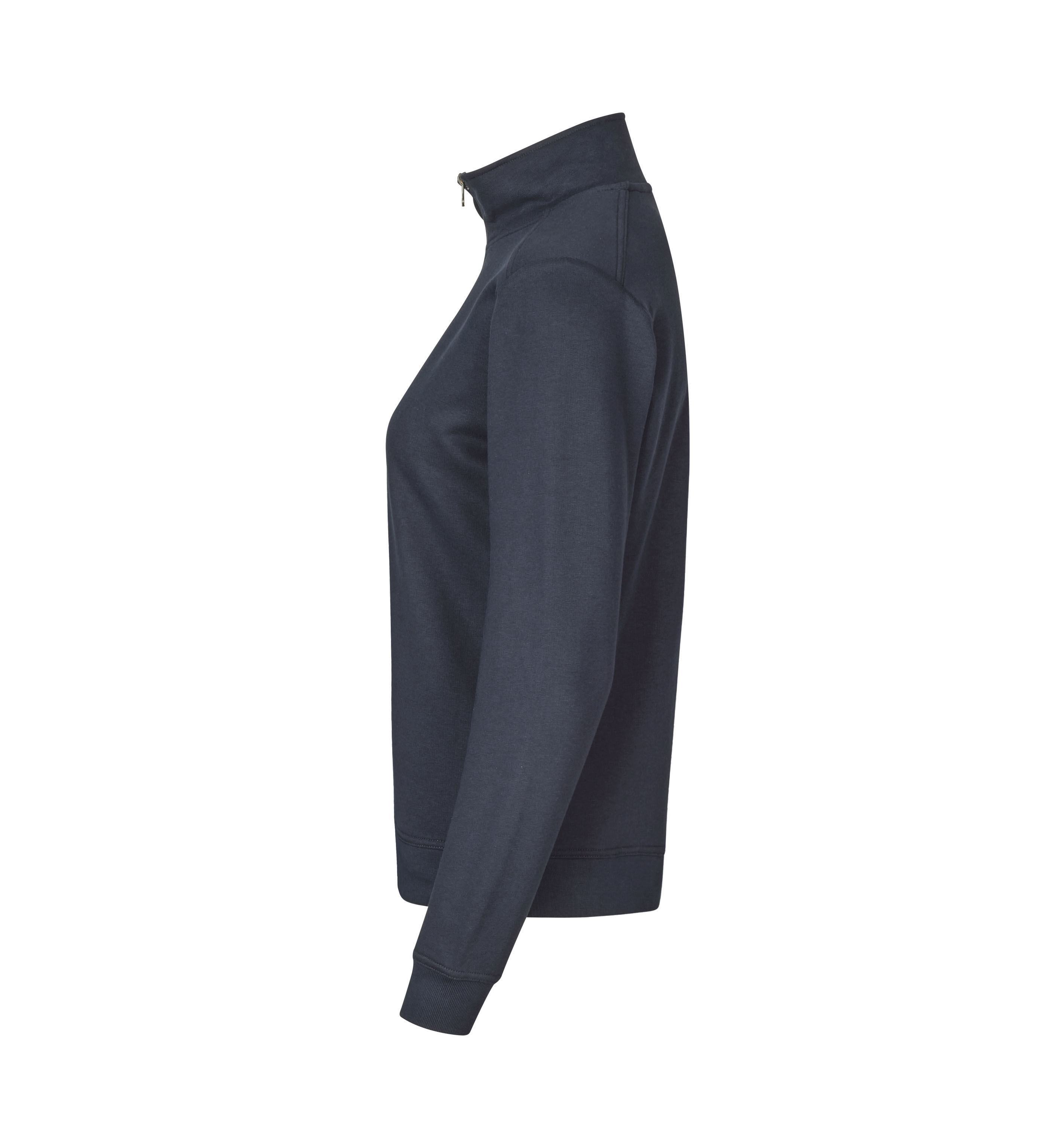 PRO Wear CARE sweat  | unbrushed | ¼ zip | women — Navy — thumbnail 3