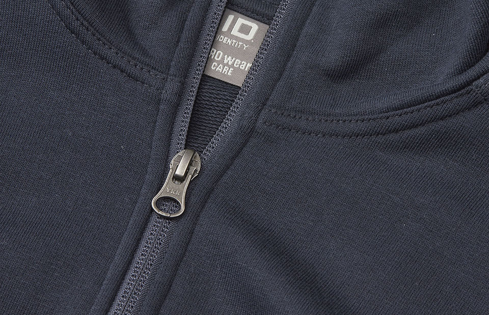 PRO Wear CARE sweat  | unbrushed | ¼ zip | women — Navy — thumbnail 4