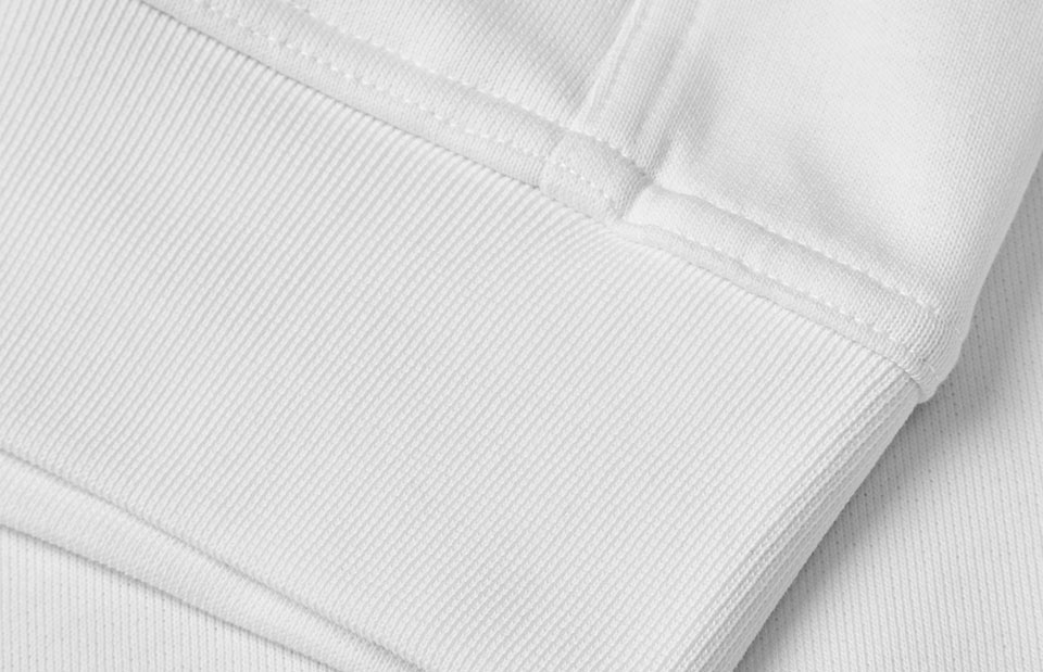 PRO Wear CARE sweatshirt | hoodie | zip — White — thumbnail 4