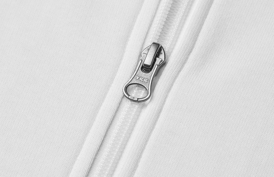 PRO Wear CARE sweatshirt | hoodie | zip | women — White — thumbnail 4