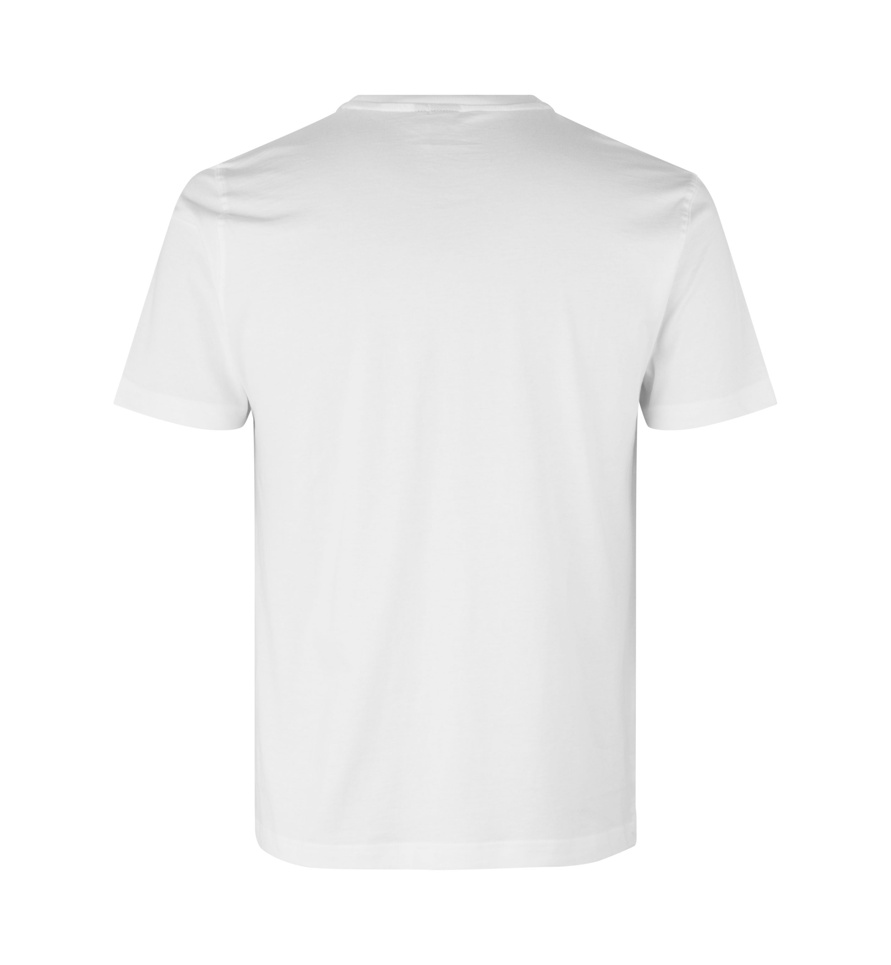 T-TIME® T-Shirt | körpernah – Weiss (Rücken)