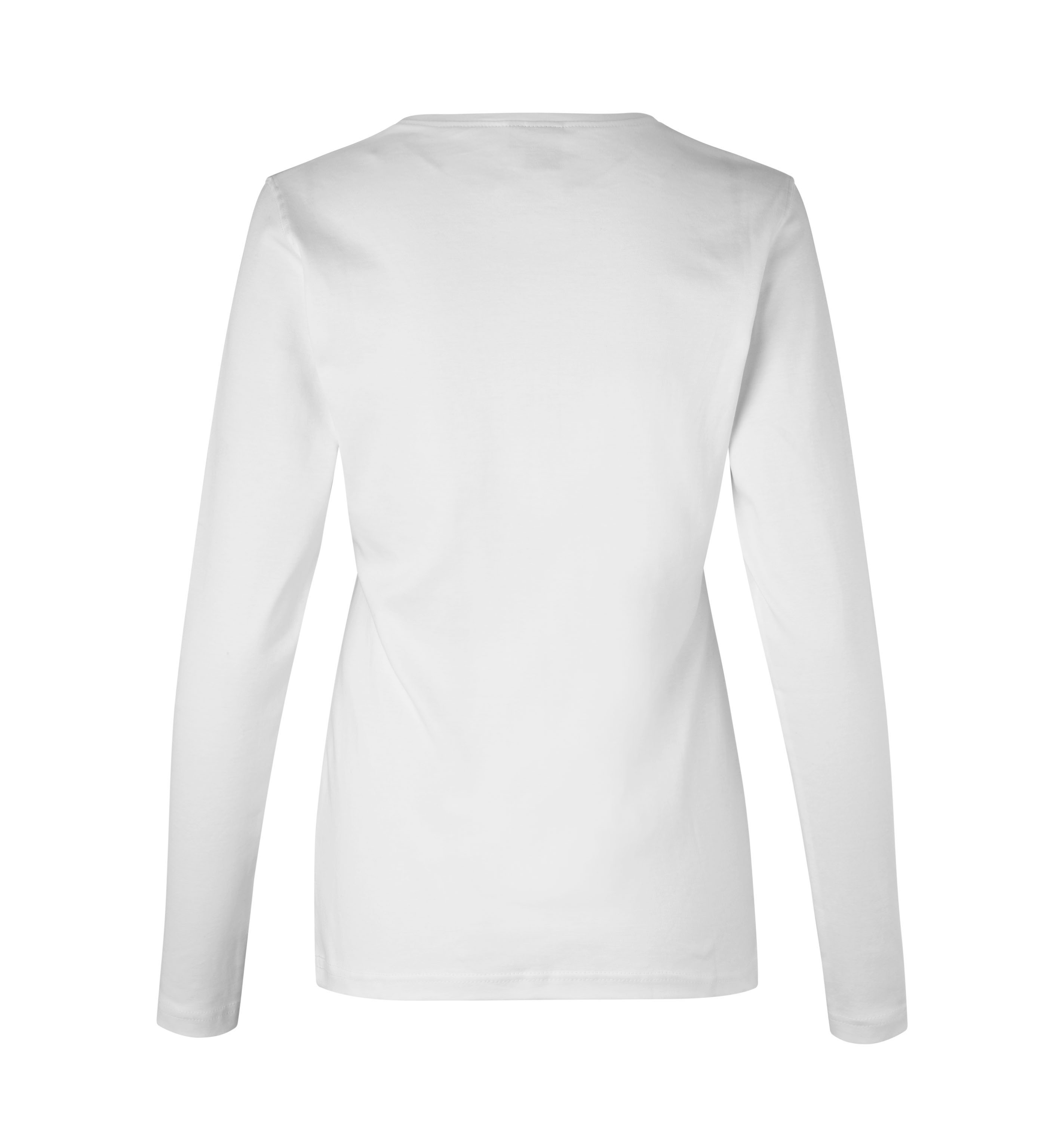 Interlock T-shirt | long-sleeved | women — White — thumbnail 2