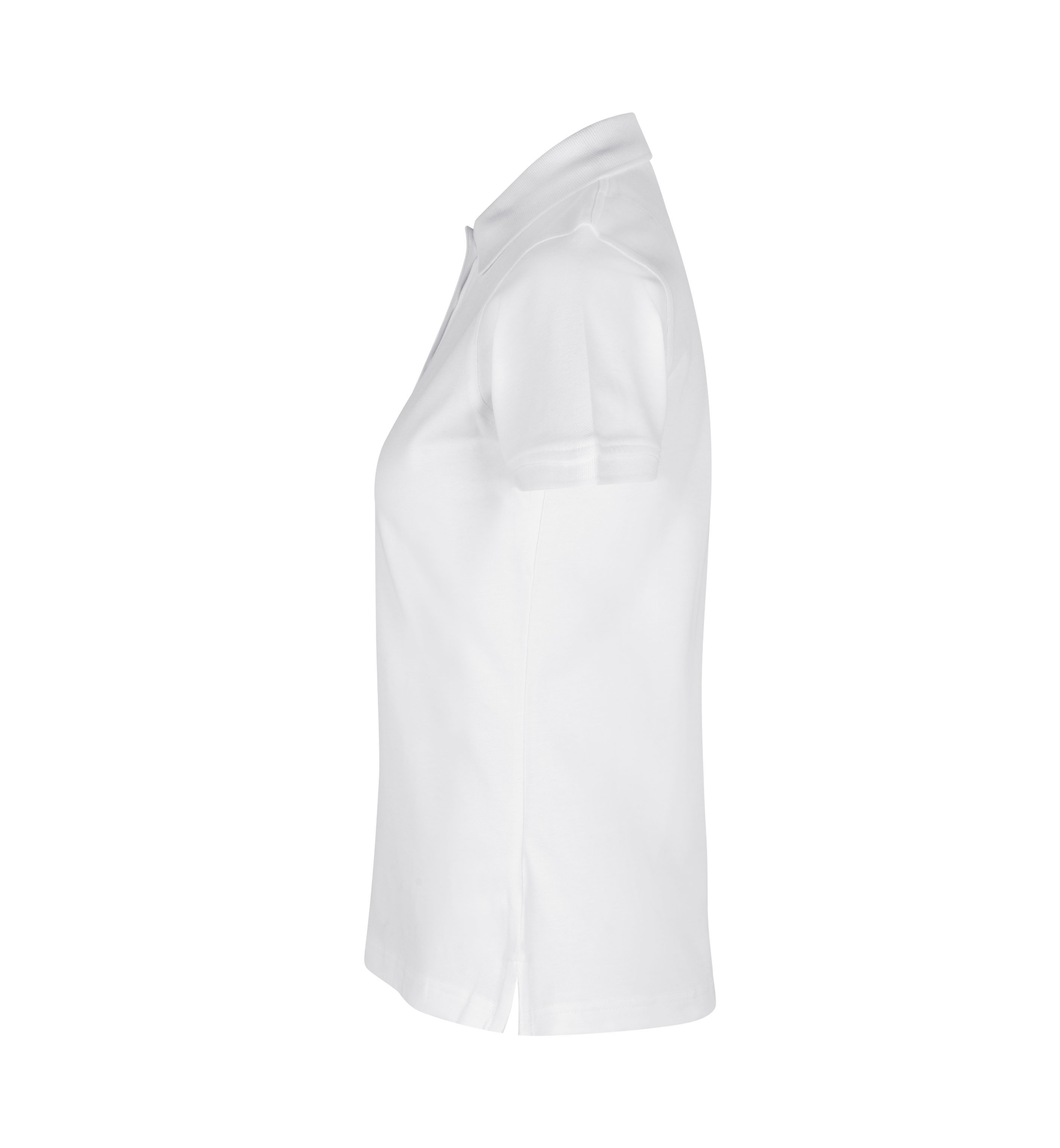 Polo shirt | stretch | women — White — thumbnail 3