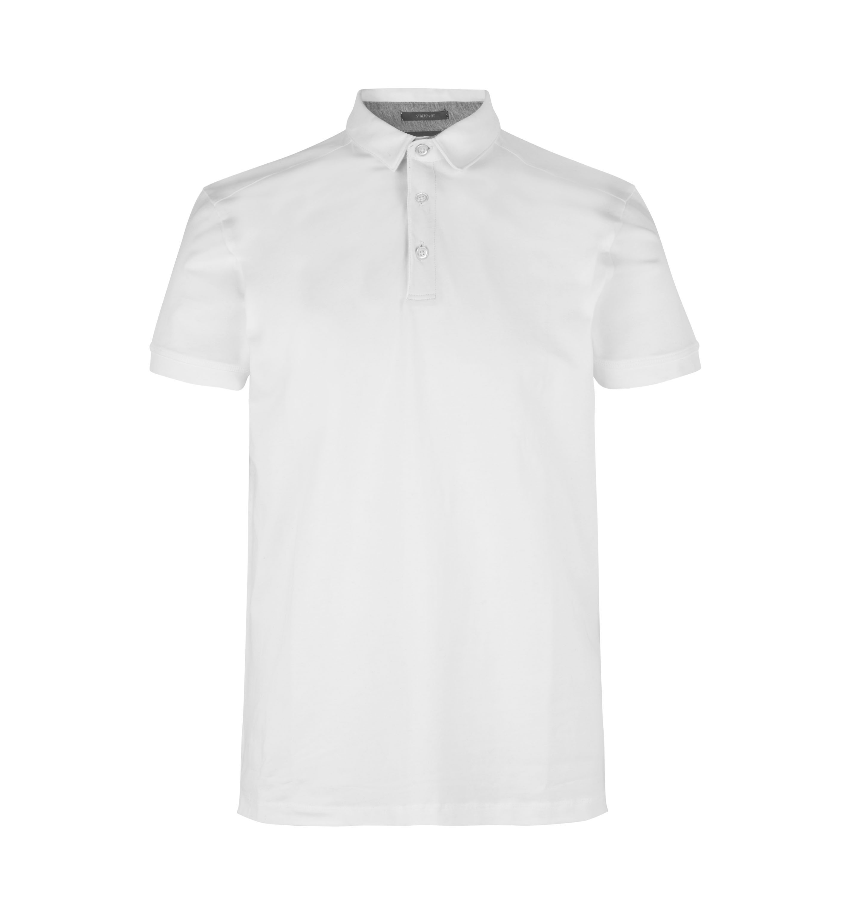 Business Poloshirt | Jersey – Weiss (Front)