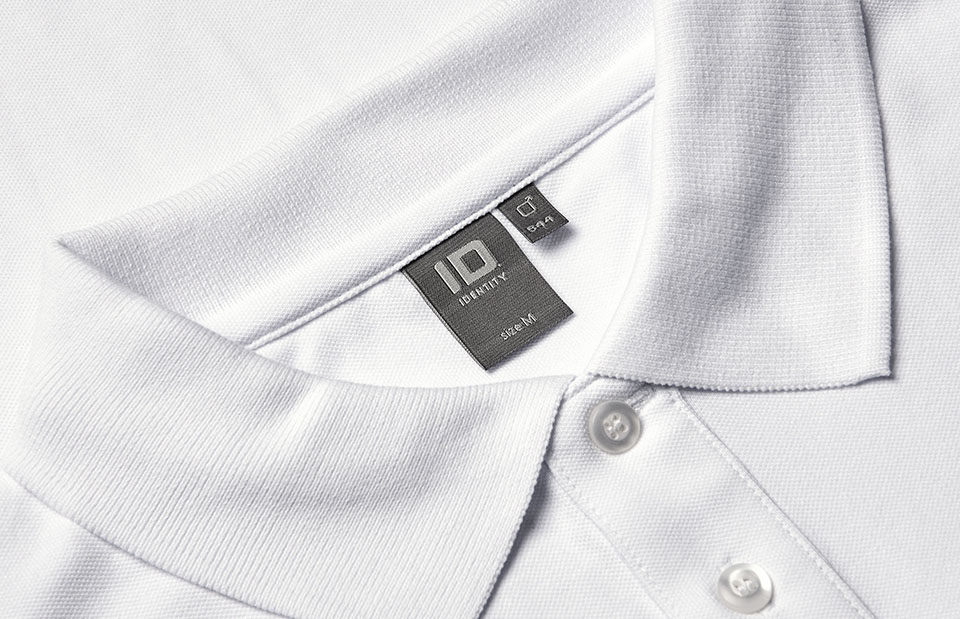 Long-sleeved polo shirt | stretch — White — thumbnail 4