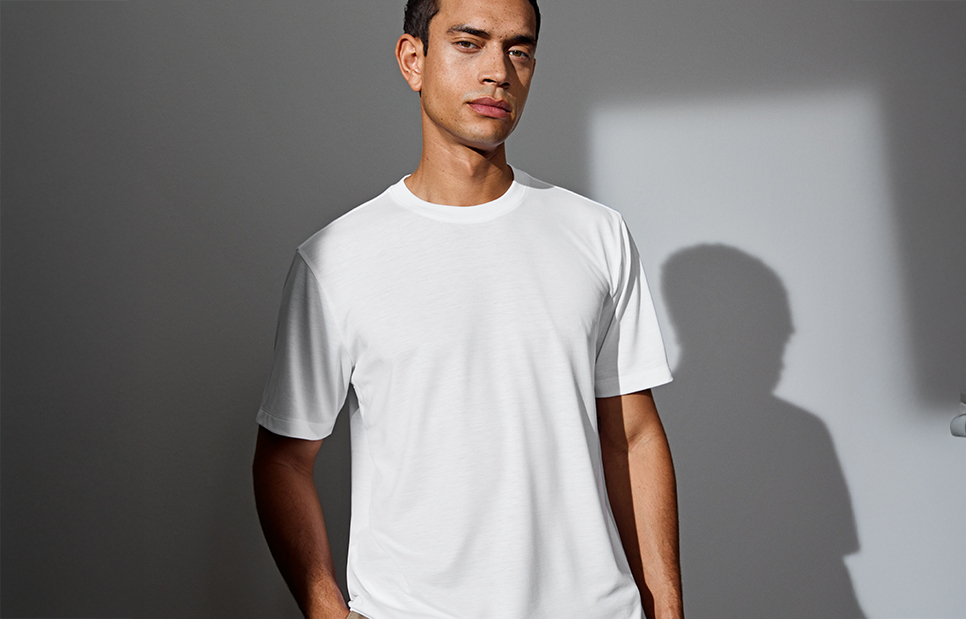 Ease T-shirt | Lyocell — White — thumbnail 5