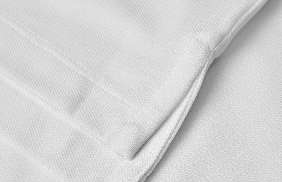 Ease polo shirt | Lyocell — White — thumbnail 4