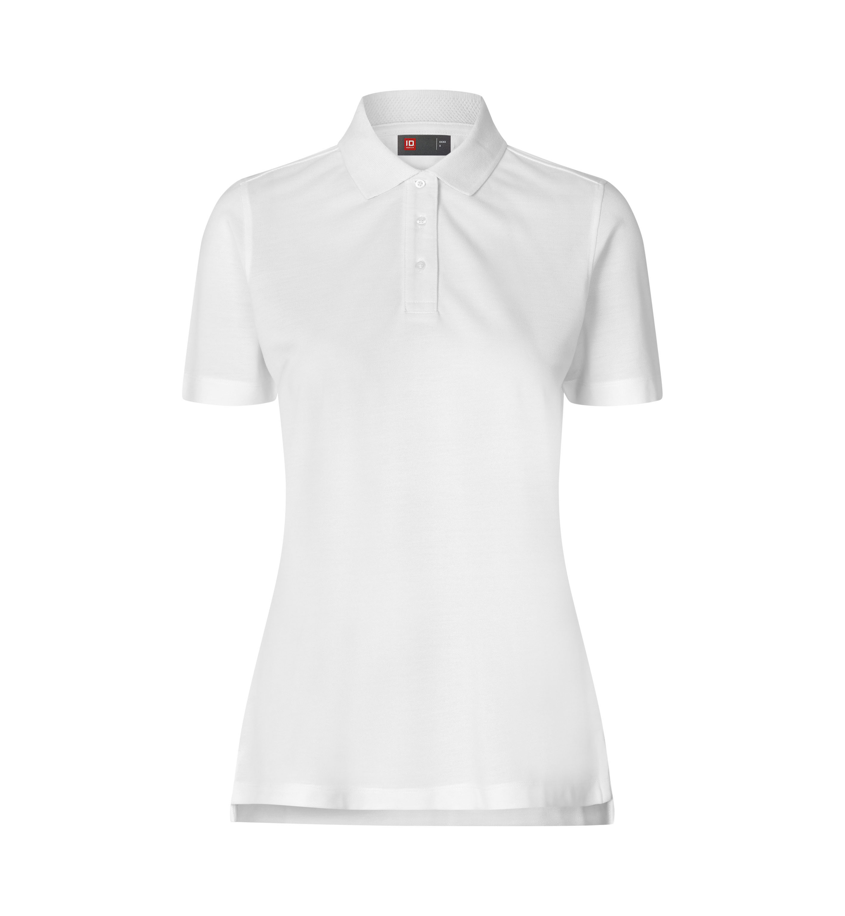 Ease Poloshirt | Lyocell | Damen – Weiss (Front)