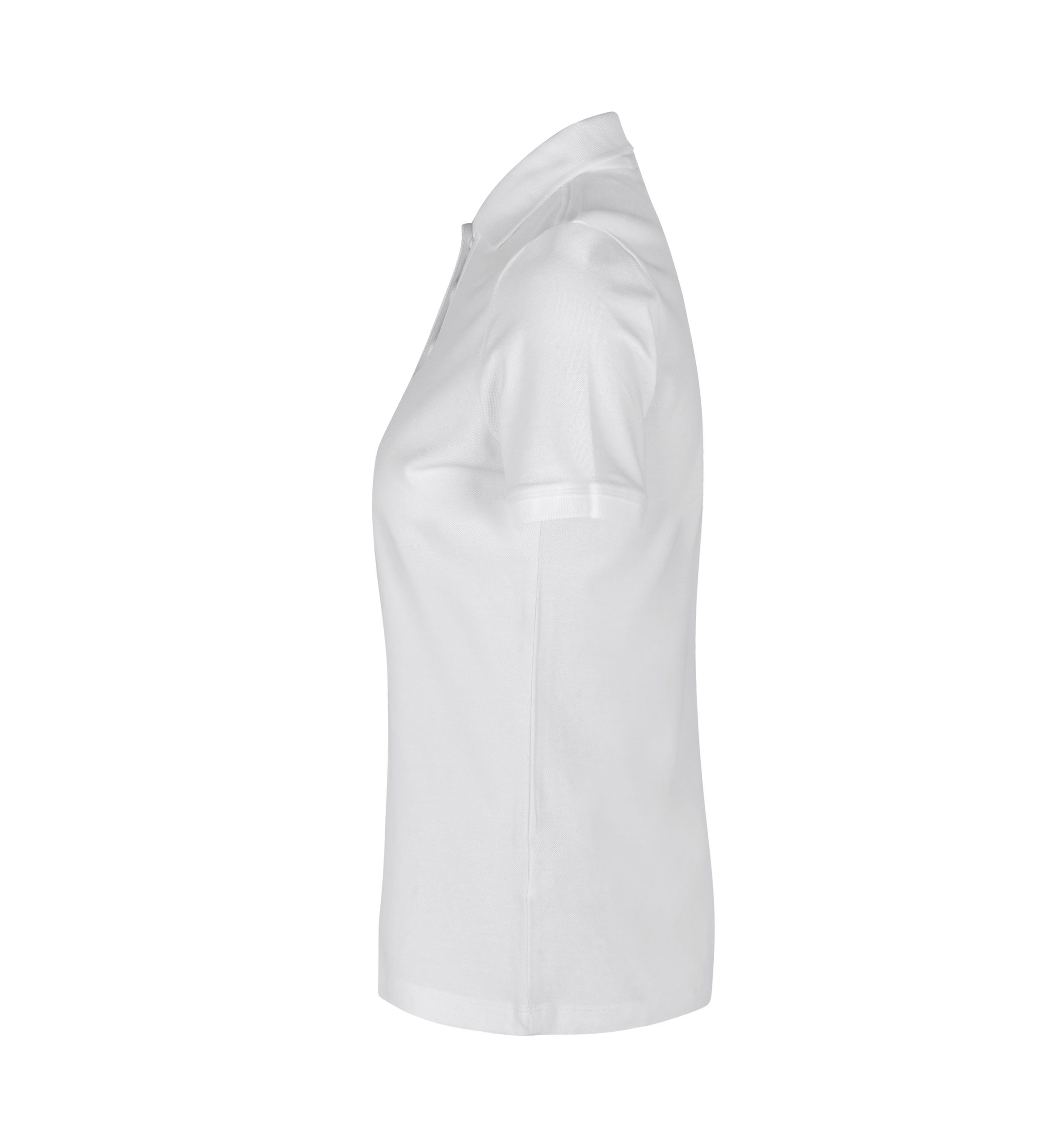 Polo shirt | organic | women — White — thumbnail 3