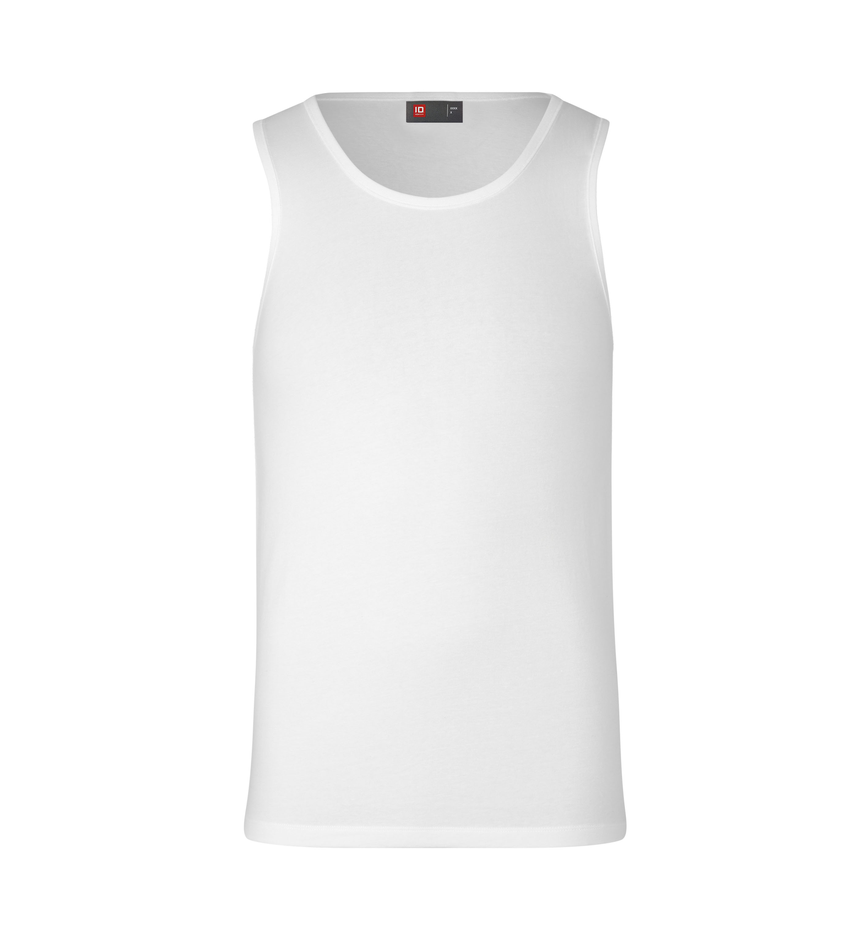 Tanktop | Stretch – Weiss (Front)