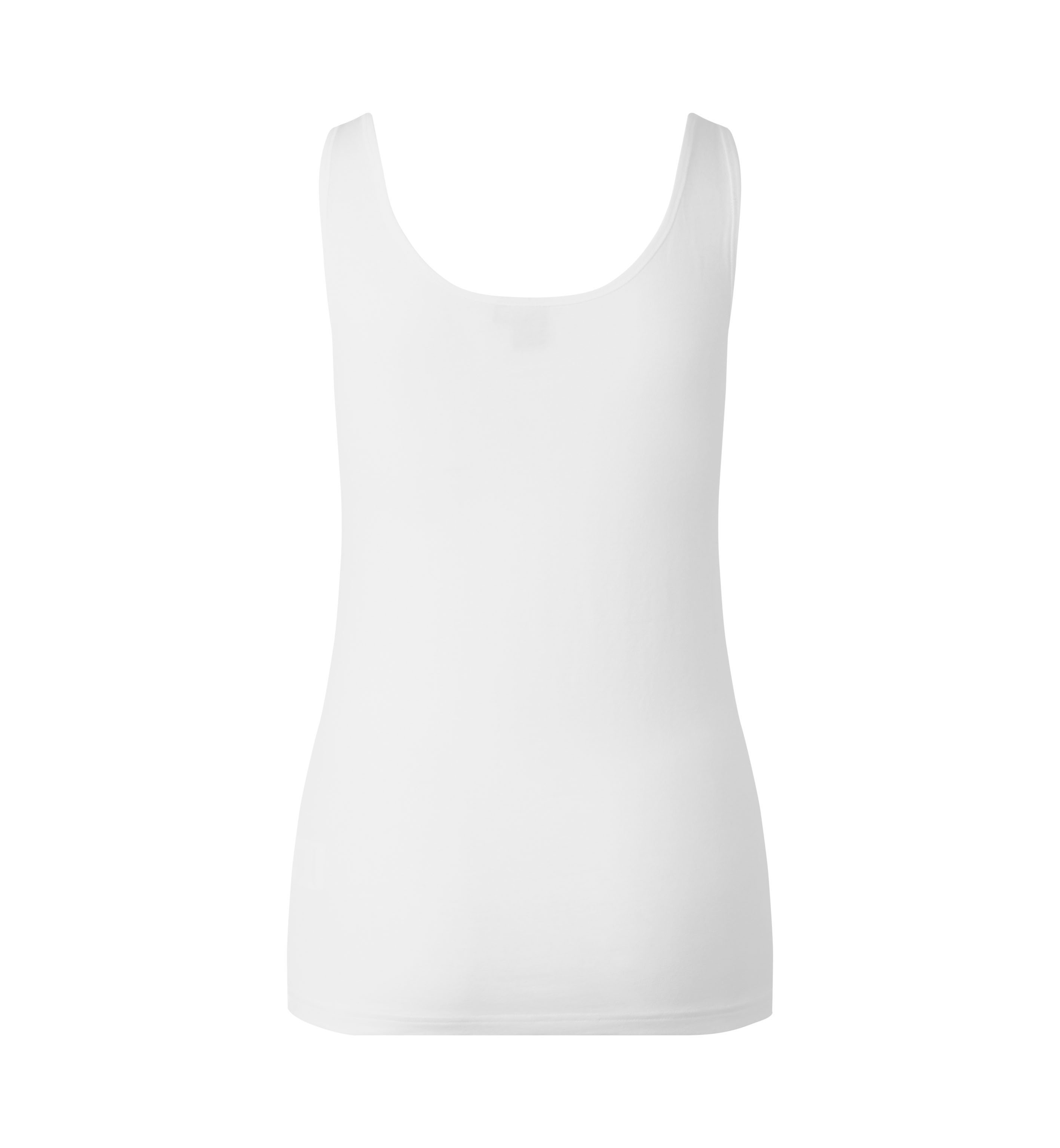 Tank top | stretch | women — White — thumbnail 2