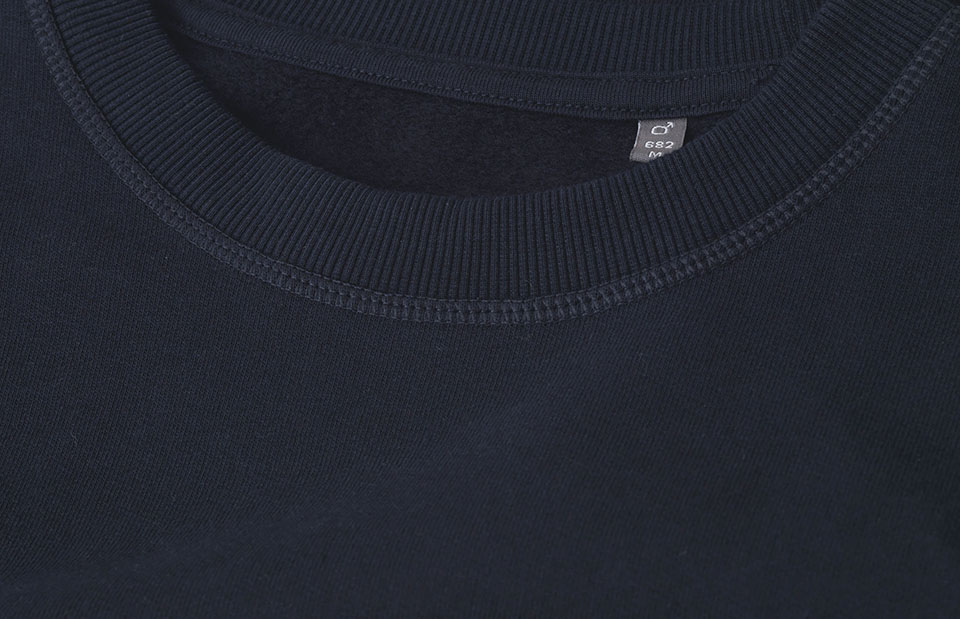 Sweatshirt | organic — Navy — thumbnail 4