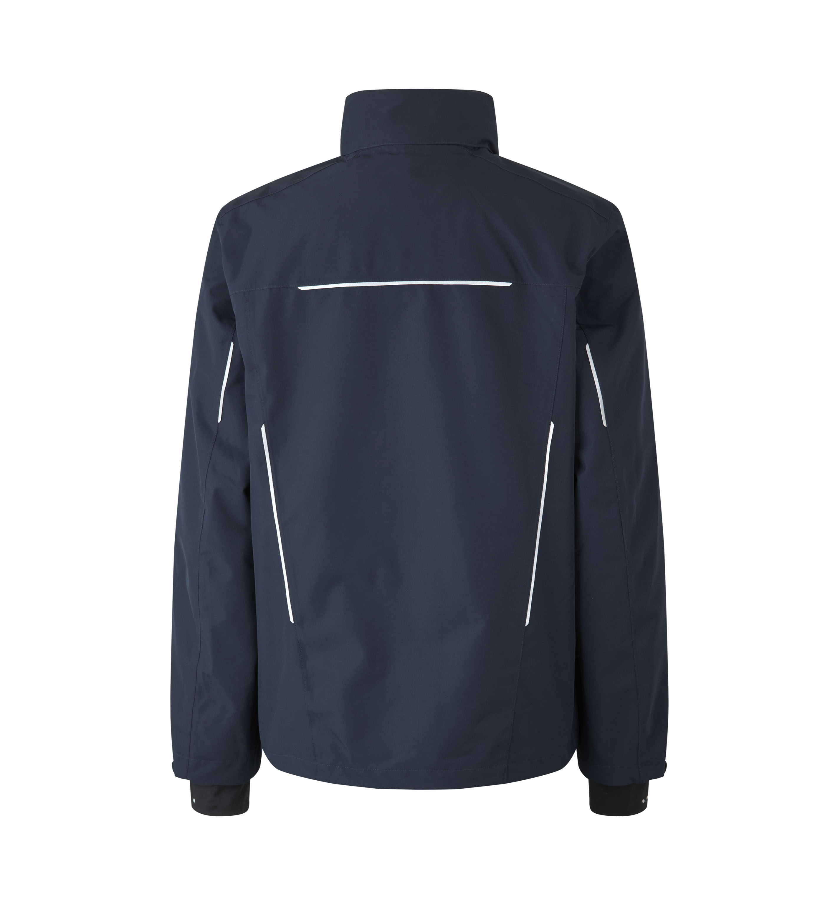 Zip-n-Mix  shell jacket. — Navy — thumbnail 2