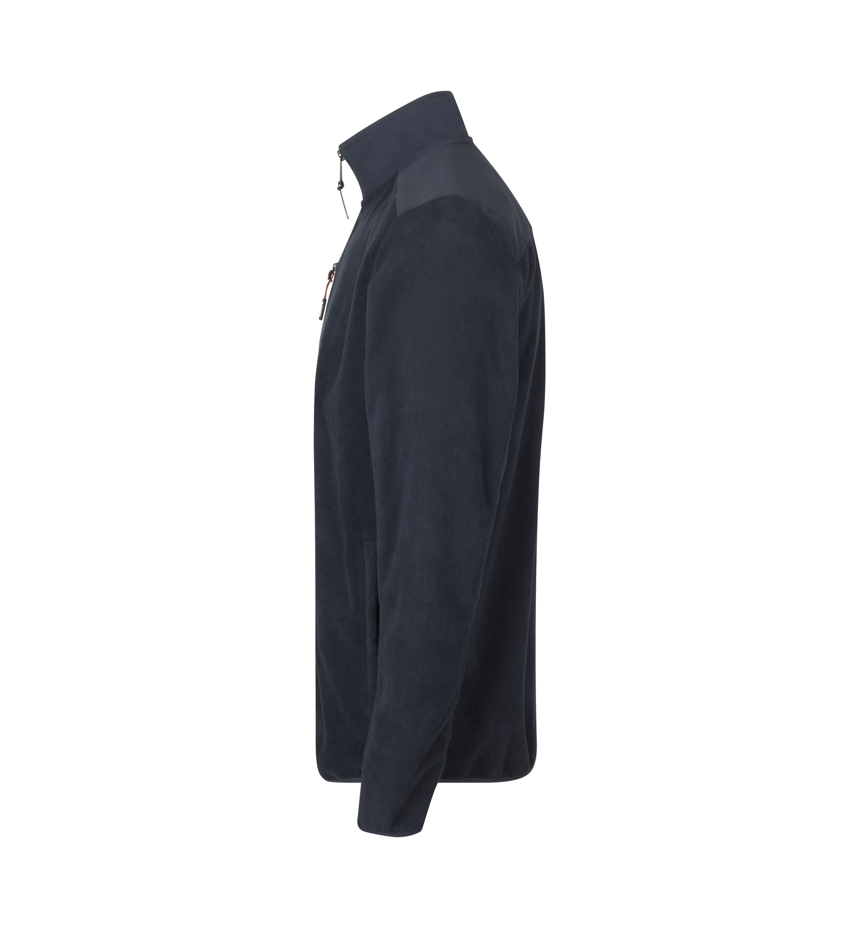 Bonded fleece jacket — Navy — thumbnail 3