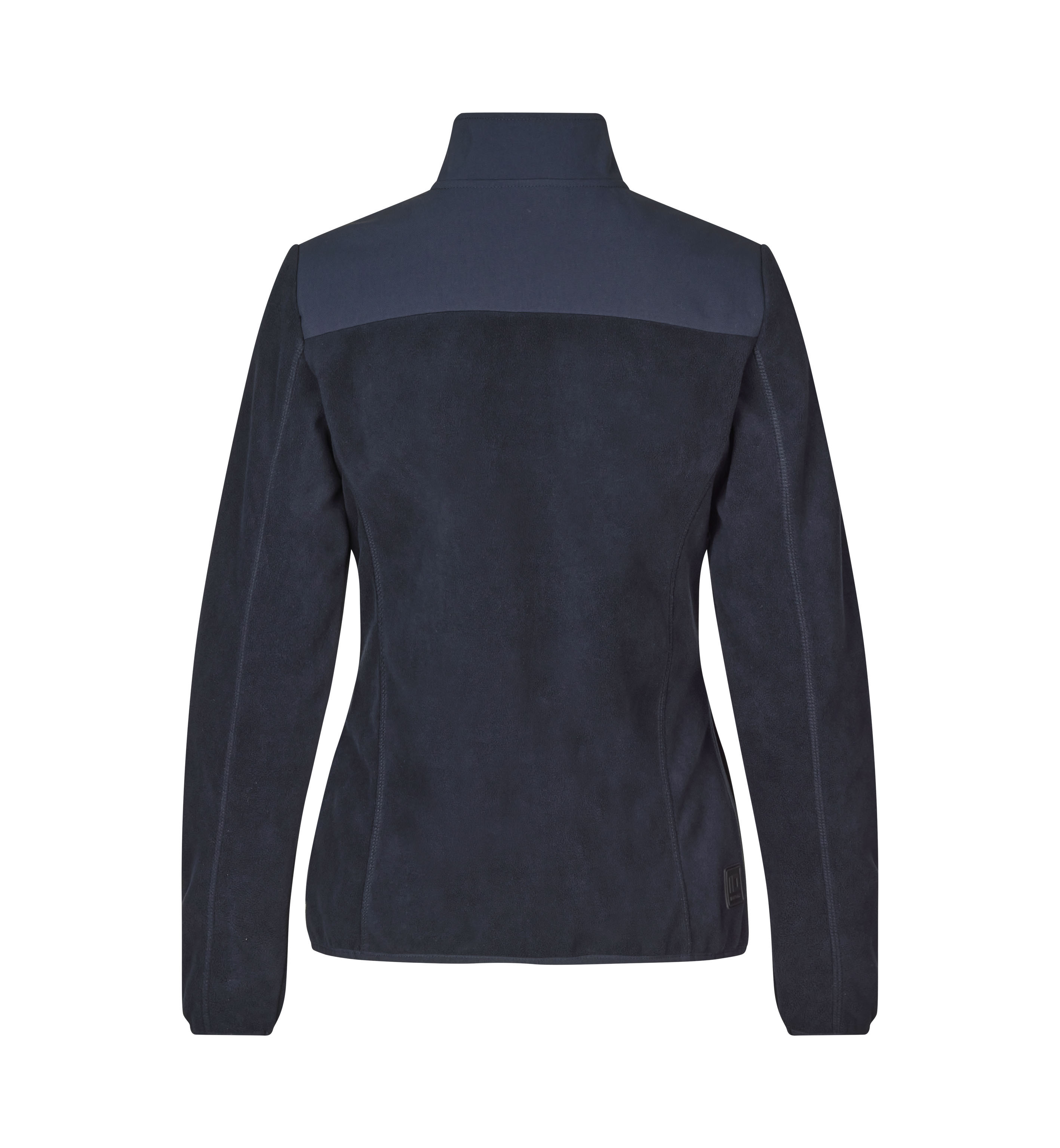 Bonded fleece jacket | women — Navy — thumbnail 2