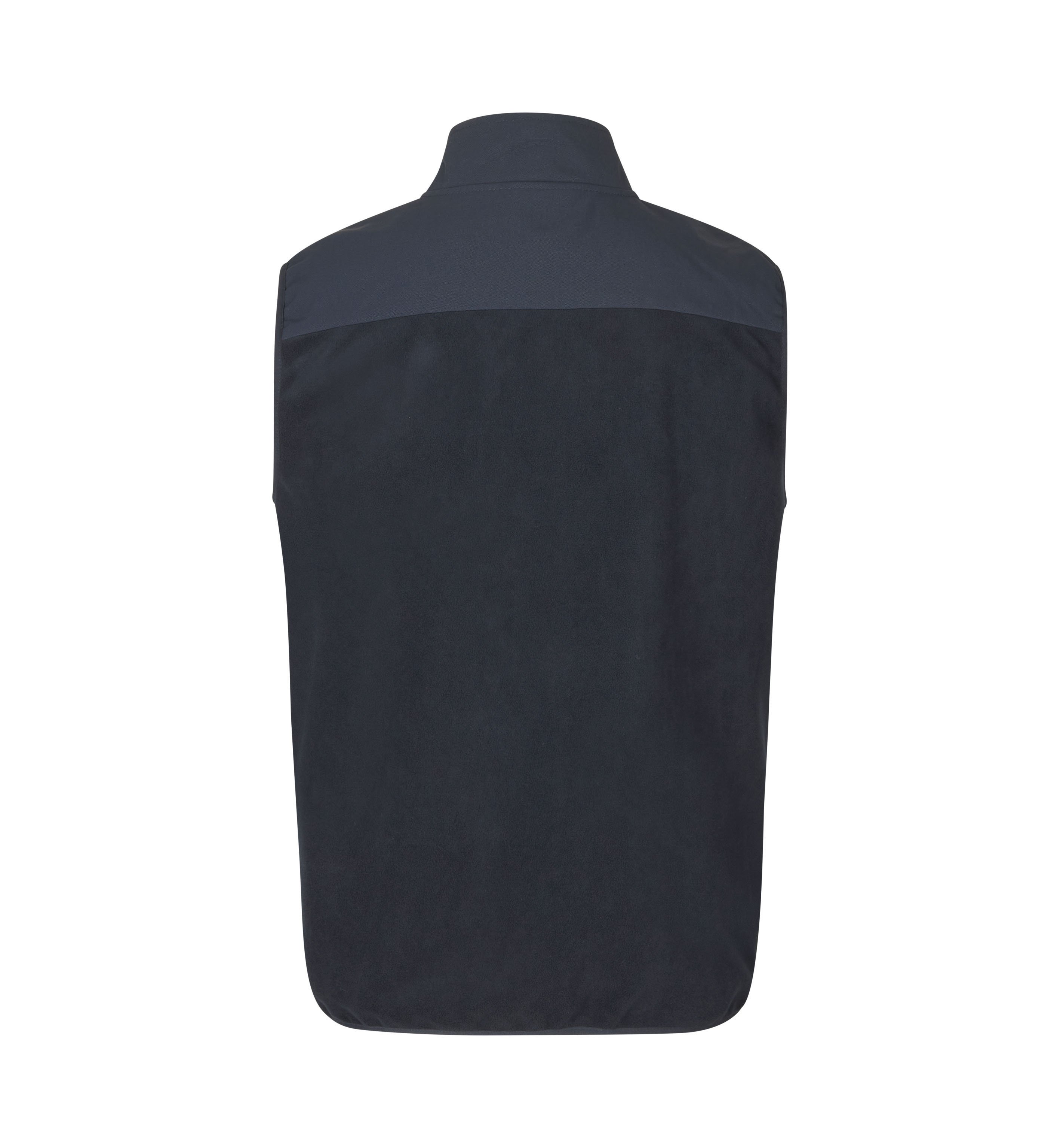 Bonded fleece vest — Navy — thumbnail 2