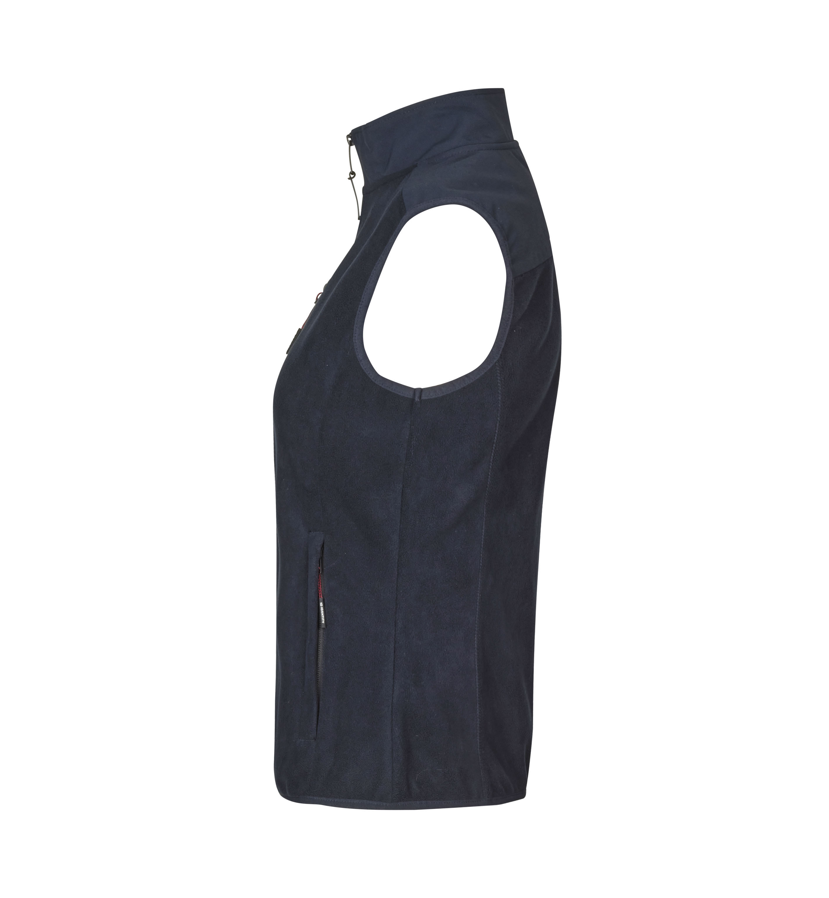 Bonded fleece vest | women — Navy — thumbnail 3
