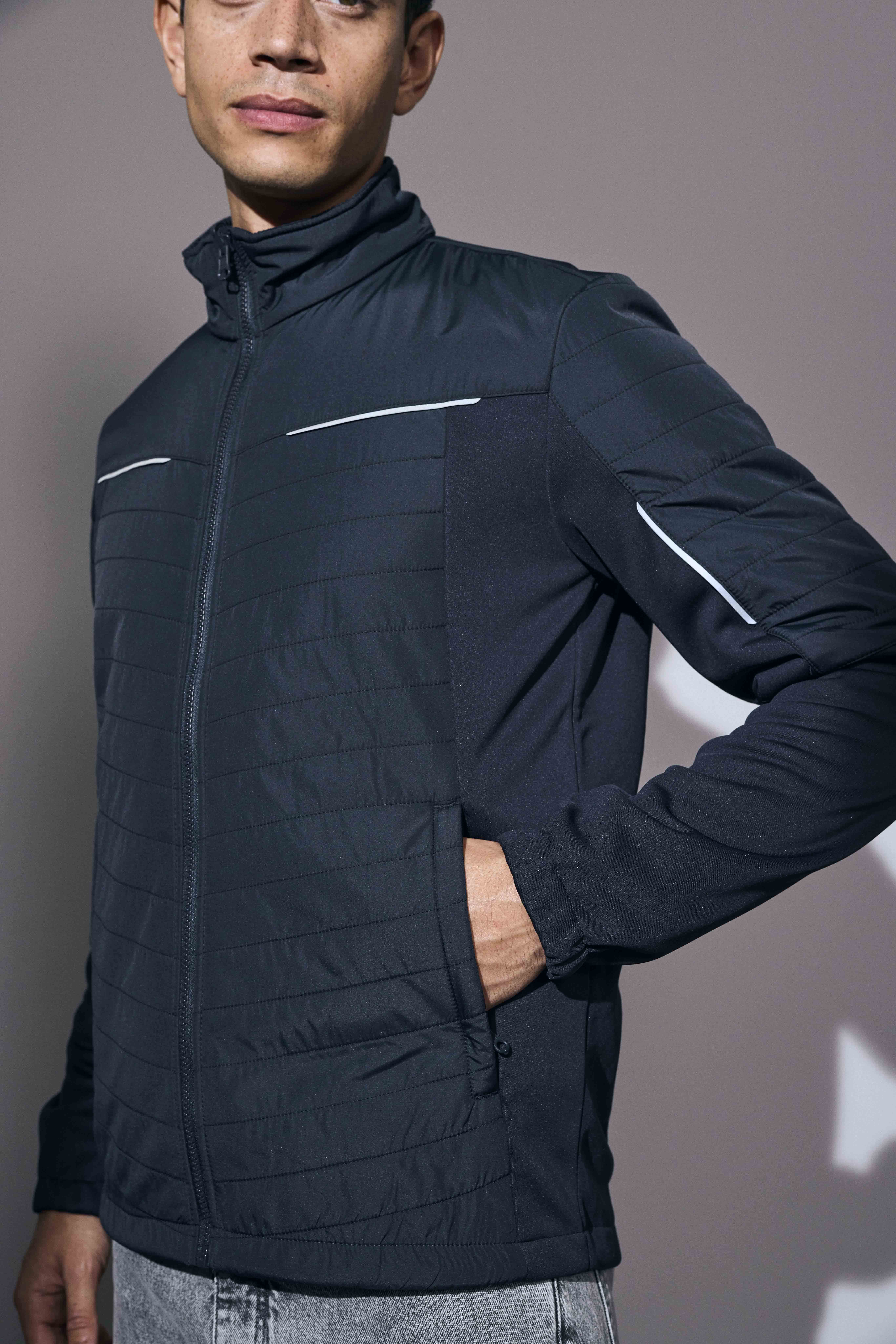 Zip-n-Mix jacket | hybrid — Navy — thumbnail 8