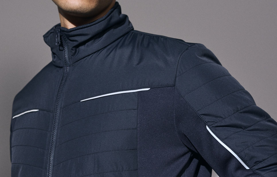 Zip-n-Mix jacket | hybrid — Navy — thumbnail 6