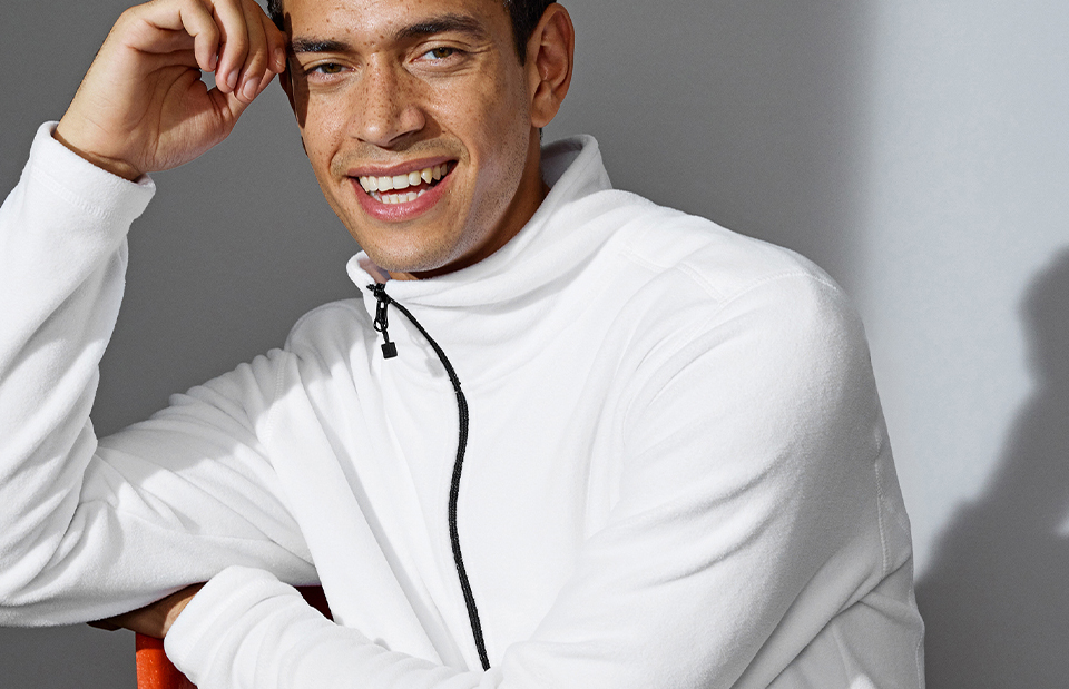 Cardigan | microfleece — White — thumbnail 5
