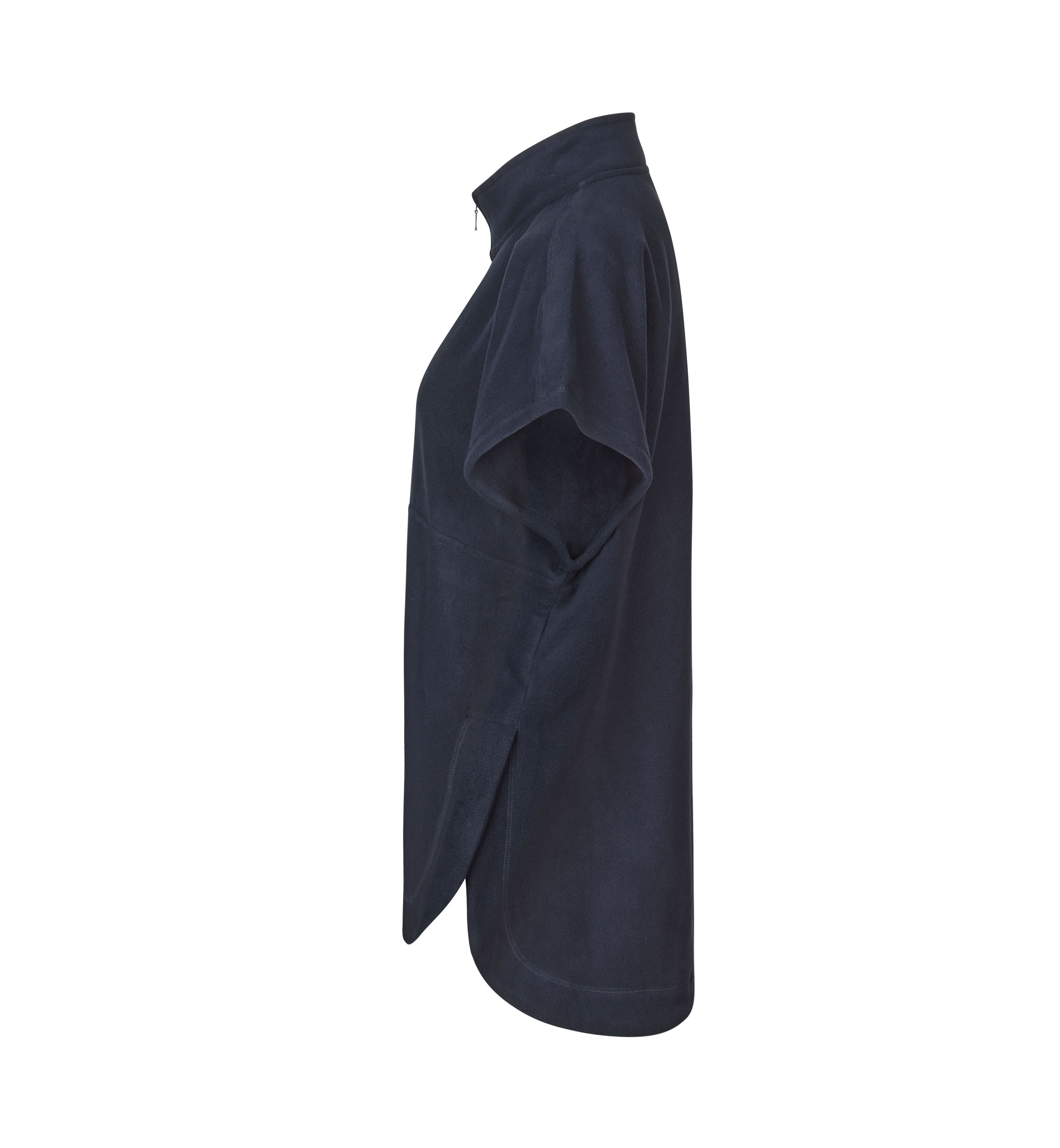 Fleece tunic | unisex — Navy — thumbnail 3