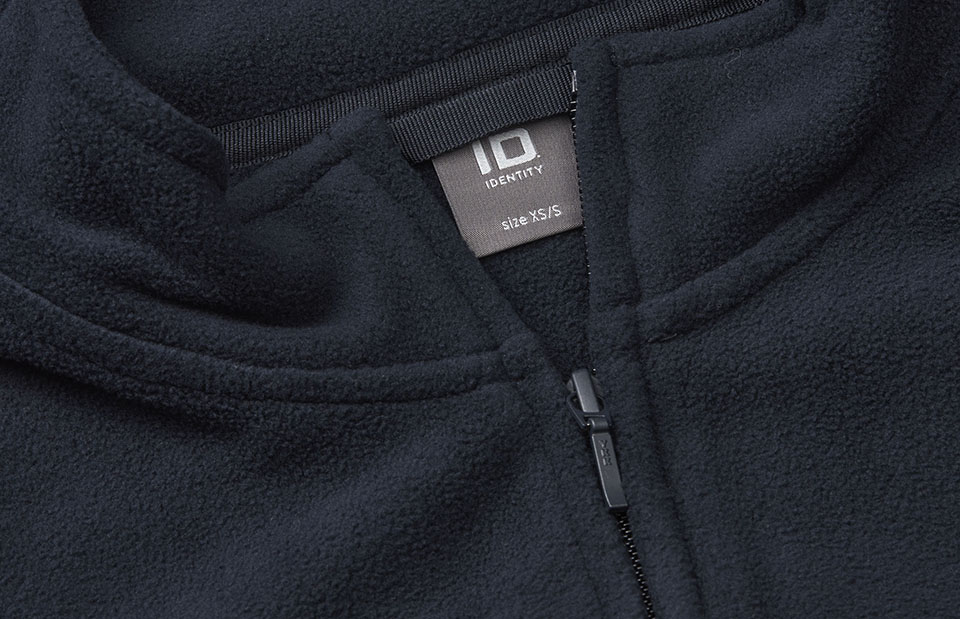 Fleece tunic | unisex — Navy — thumbnail 4
