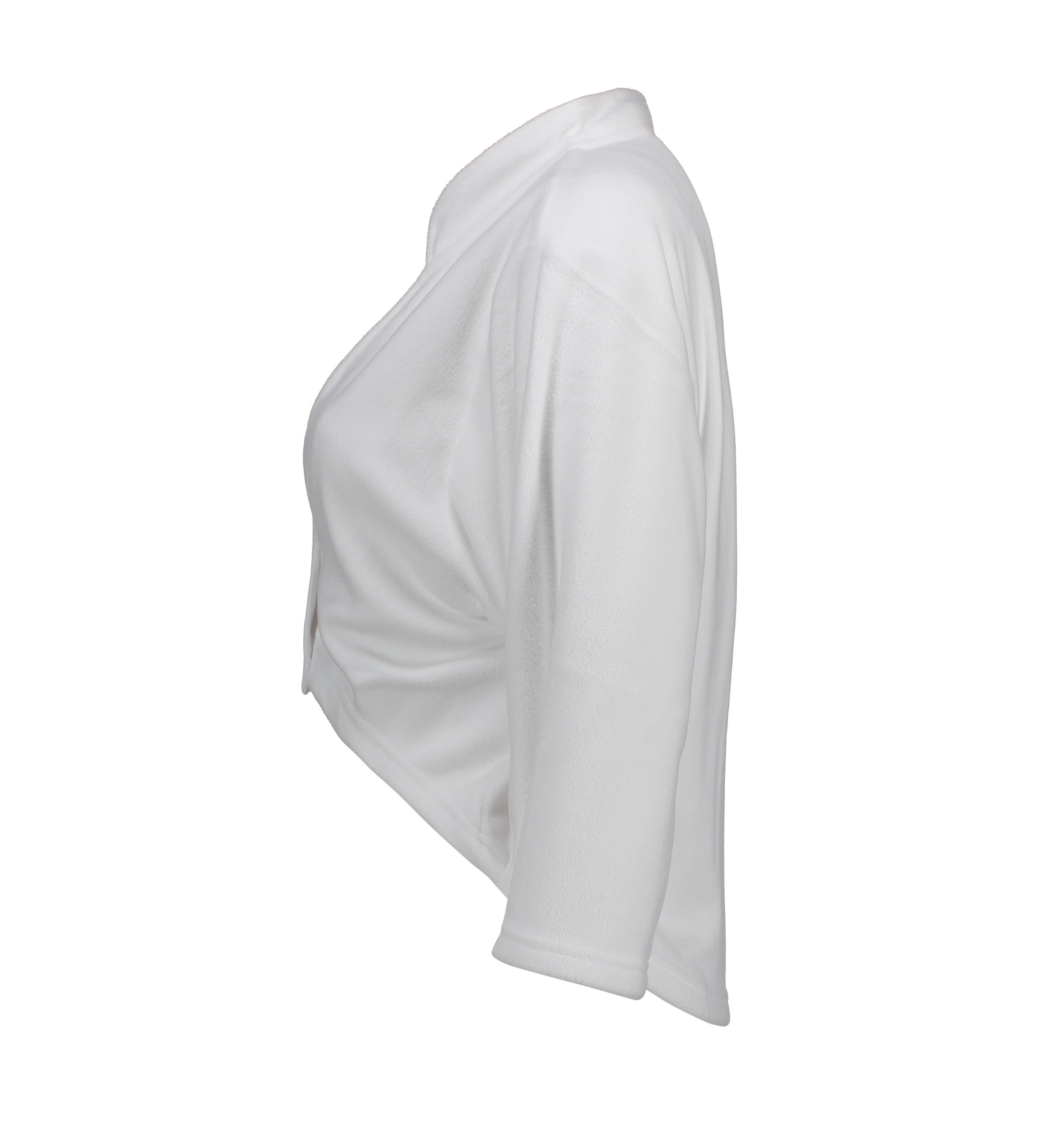 Fleece bolero | unisex — White — thumbnail 3