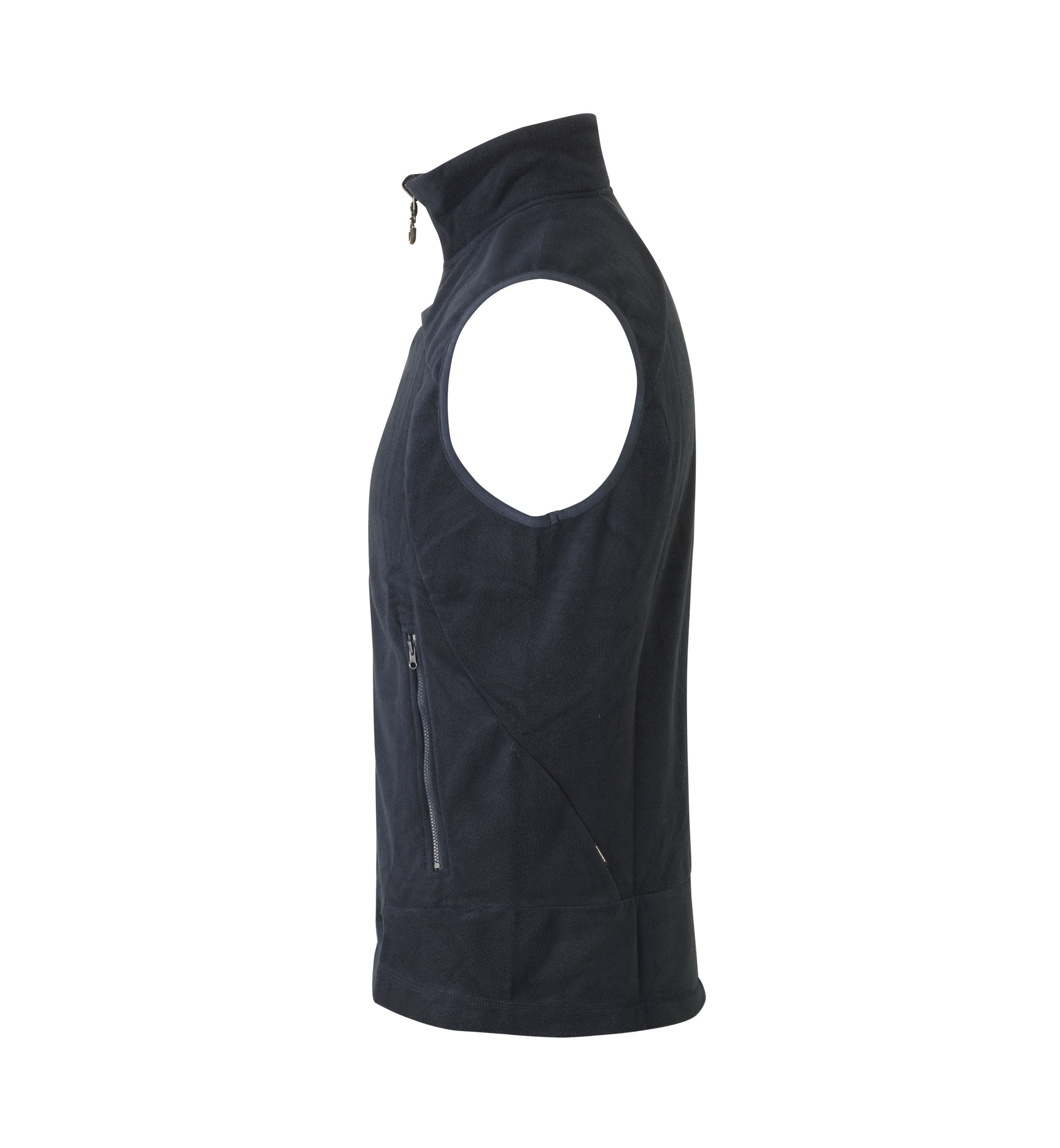 Active Weste | Microfleece – Navy (Seite links)