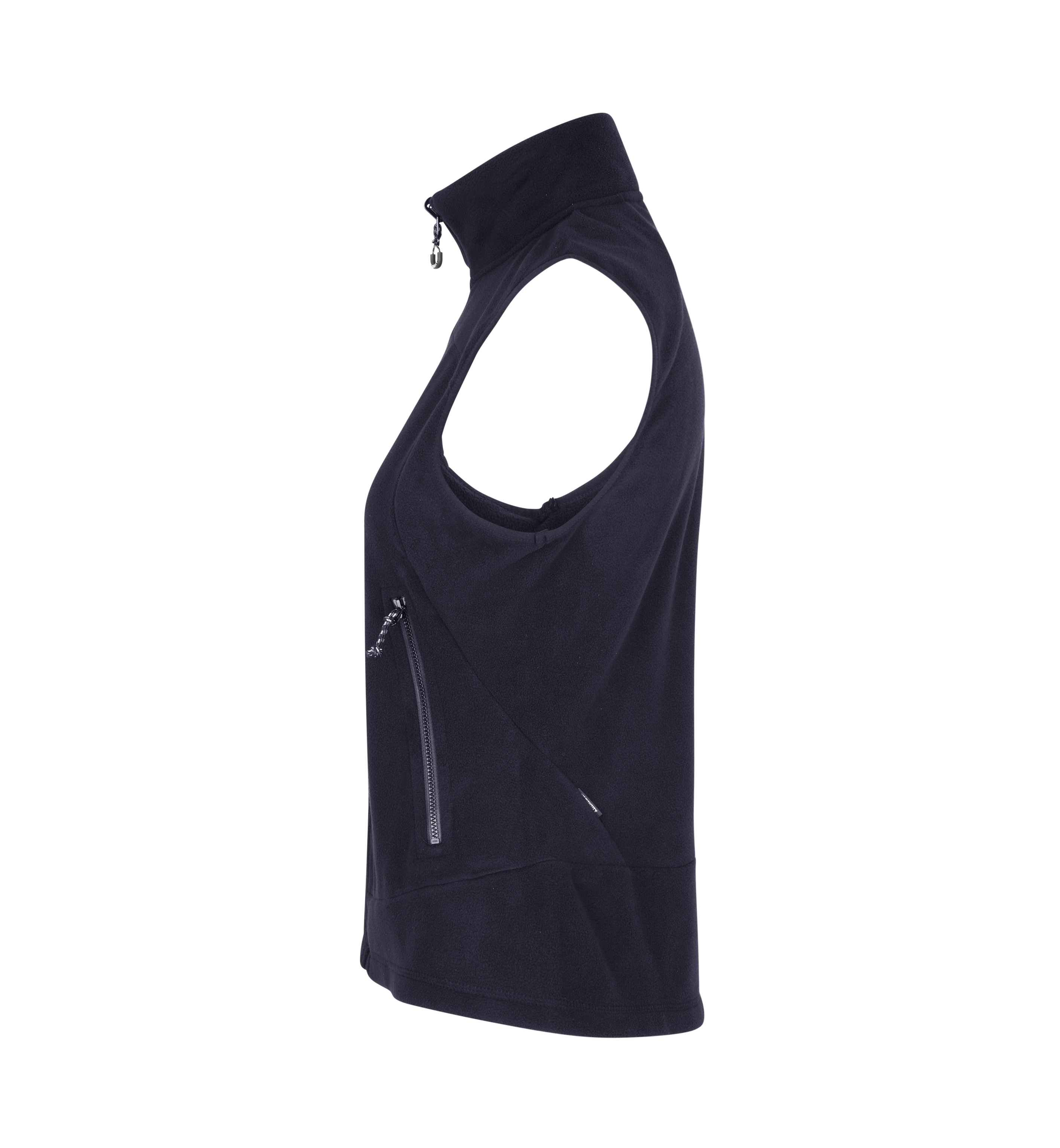 Active Weste | Microfleece | Damen – Navy (Seite links)