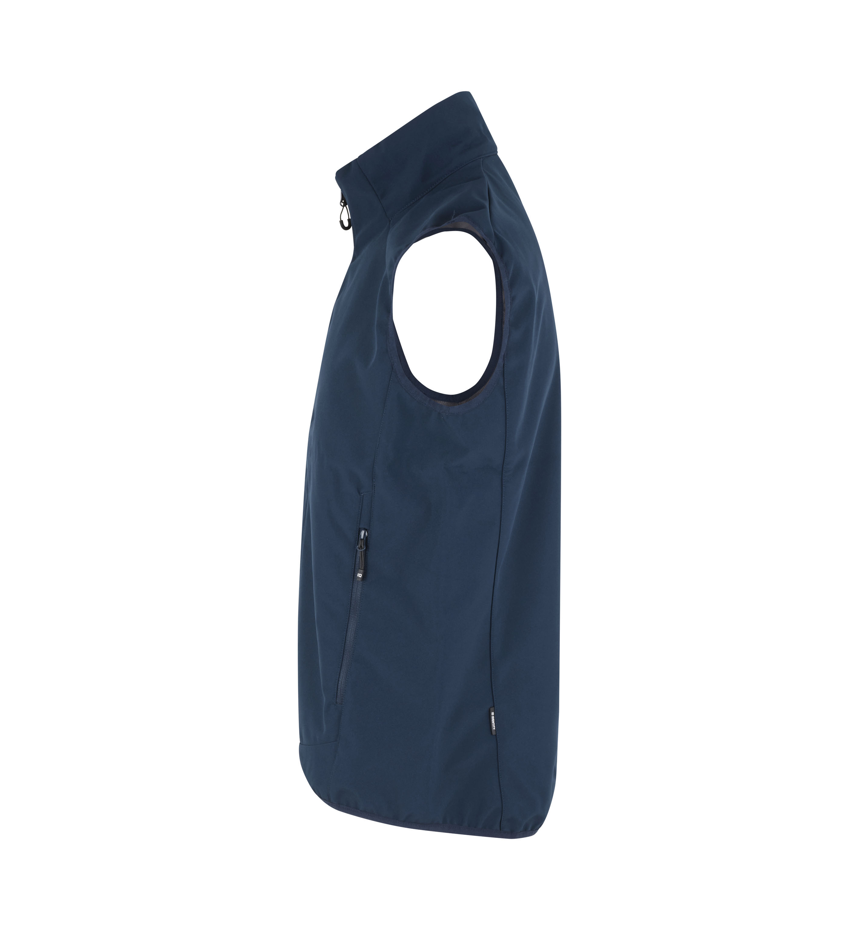 Soft Shell-Weste | funktional – Navy (Seite links)