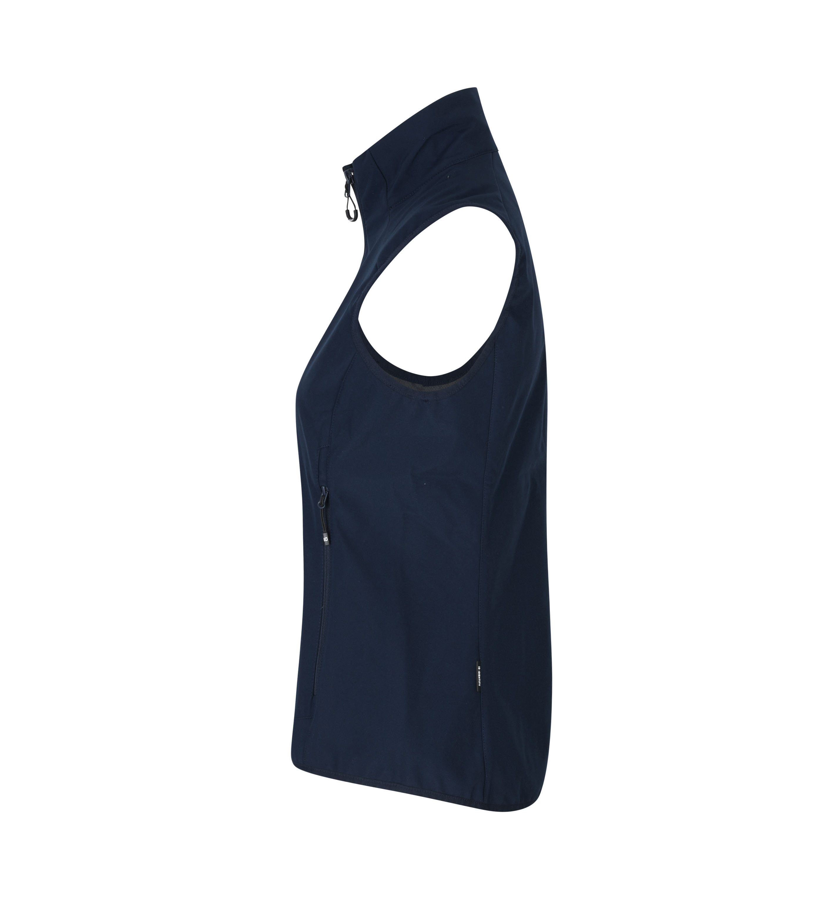 Soft Shell-Weste | funktional | Damen – Navy (Seite links)