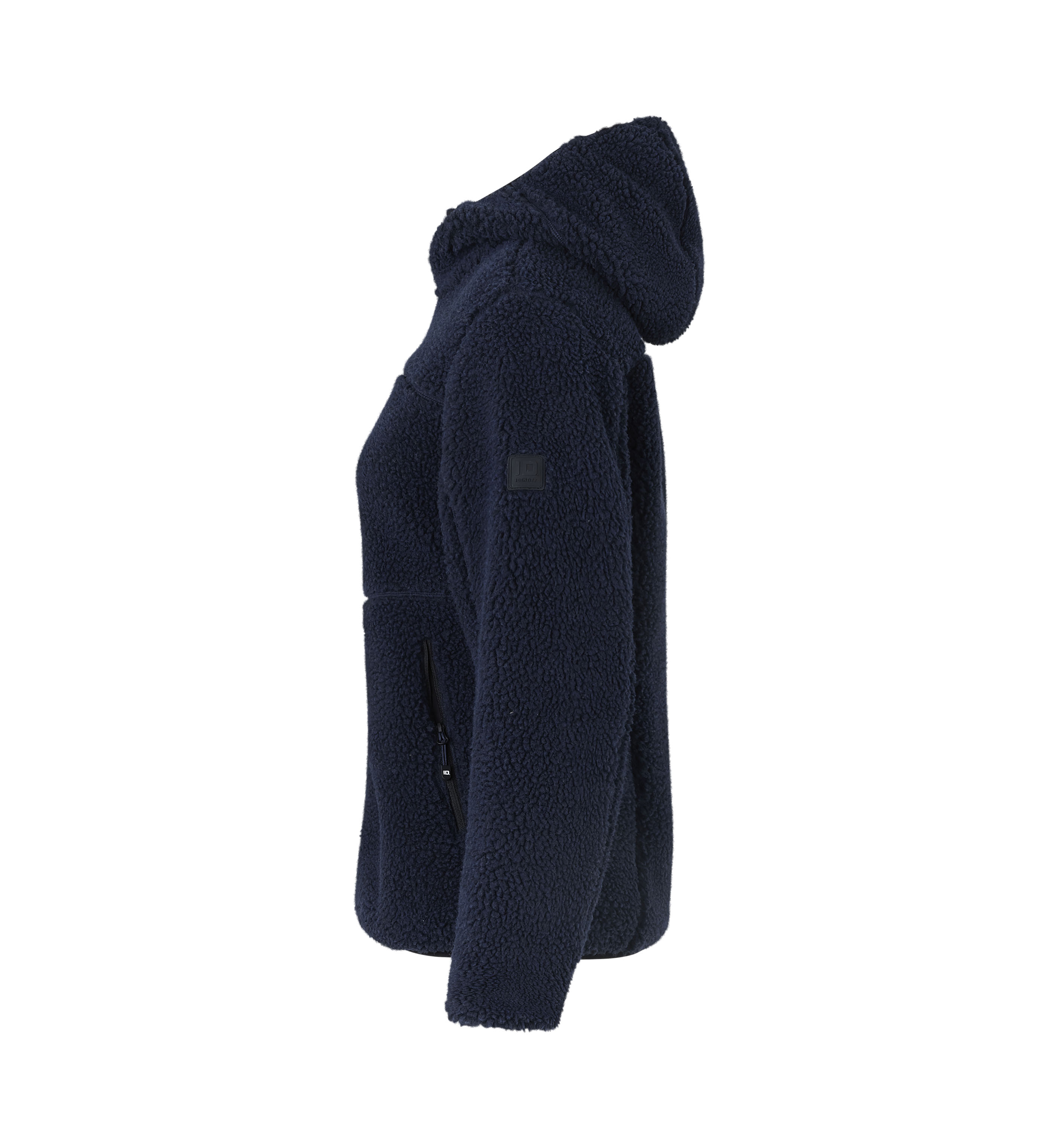 Pile fleece jacket | women — Navy — thumbnail 3