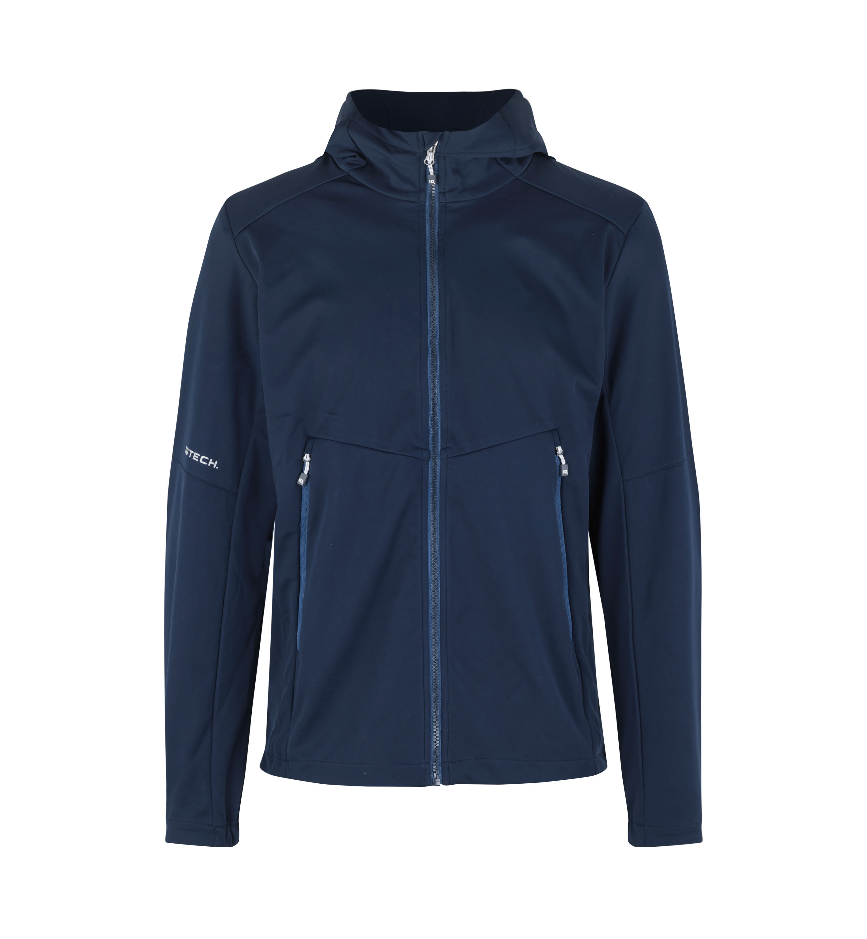 Soft Shell-Jacke | light – Navy (Front)