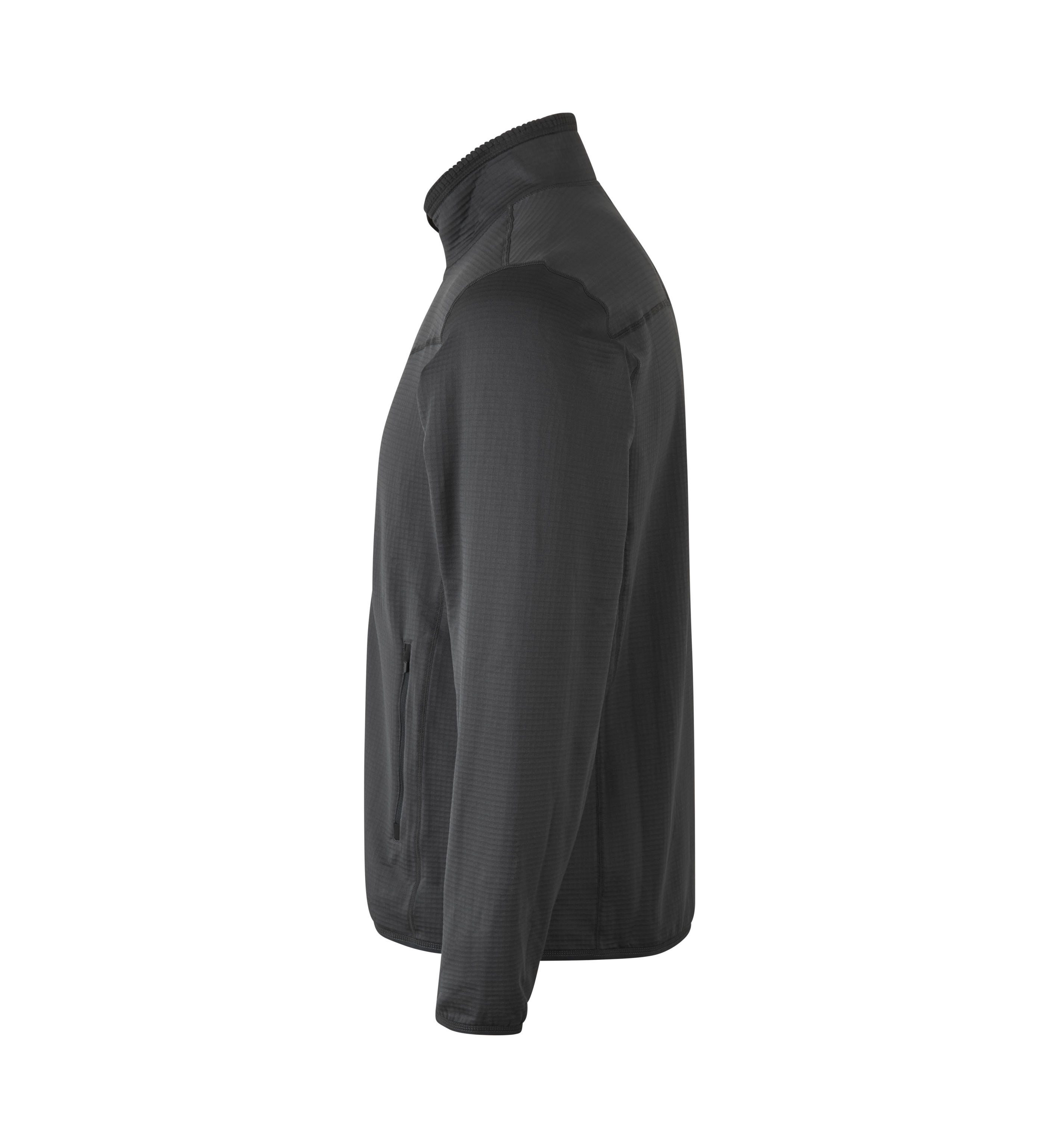 Cardigan | stretch comfort — Charcoal — thumbnail 3