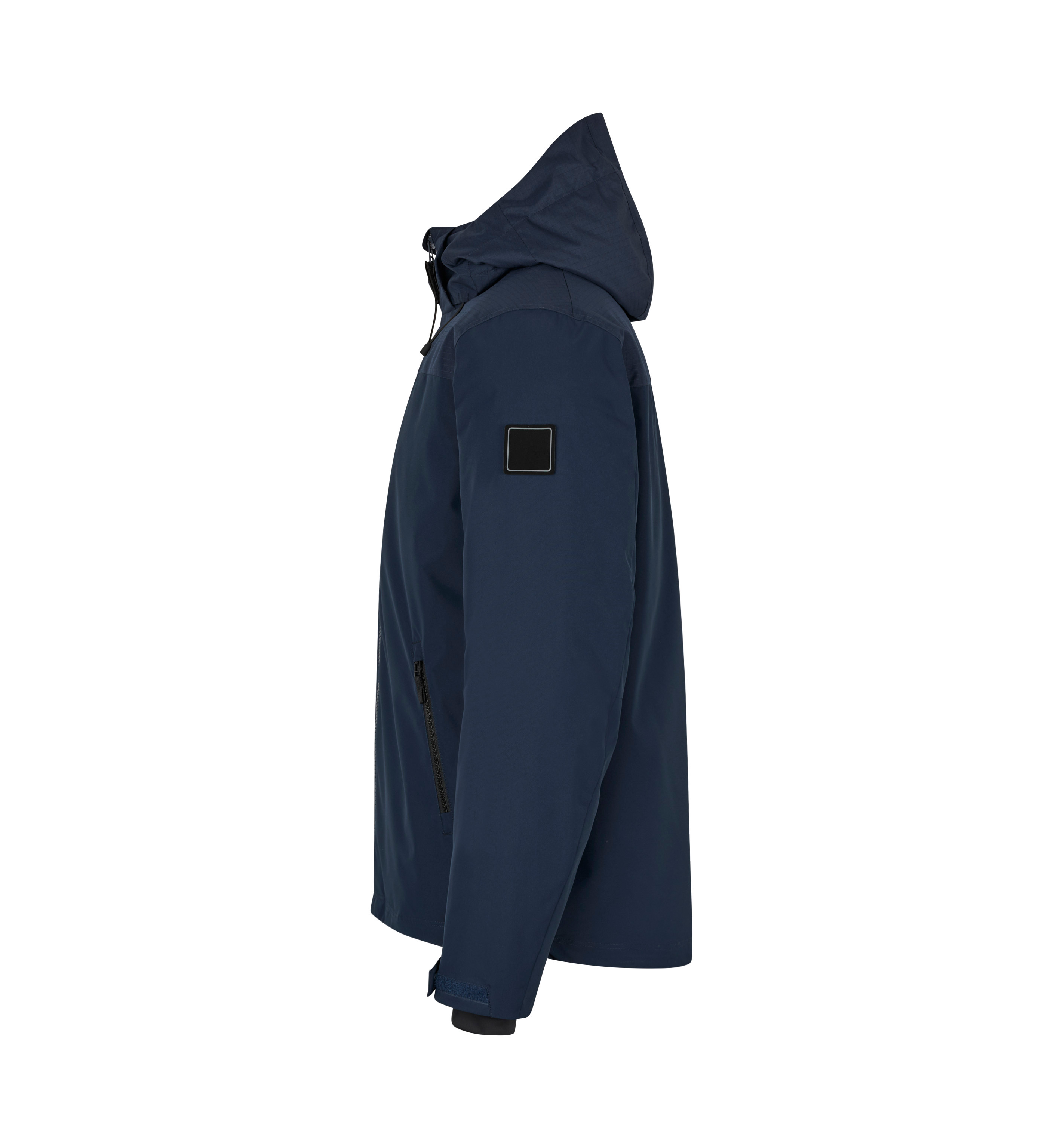 Hooded winter jacket — Navy — thumbnail 3